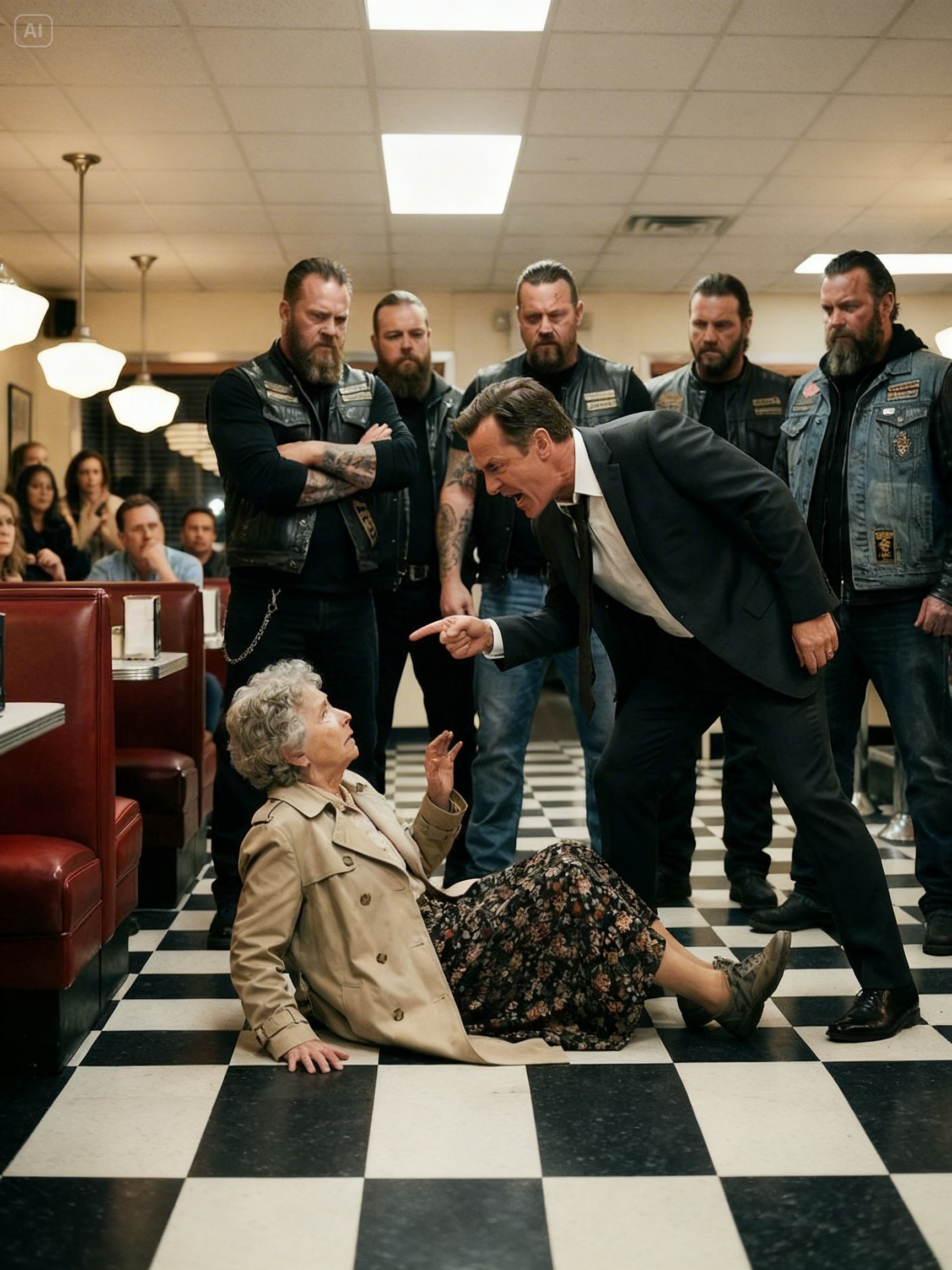 He Thought She Was Helpless — Until He Learned Her Son Was a Hell’s Angels Biker