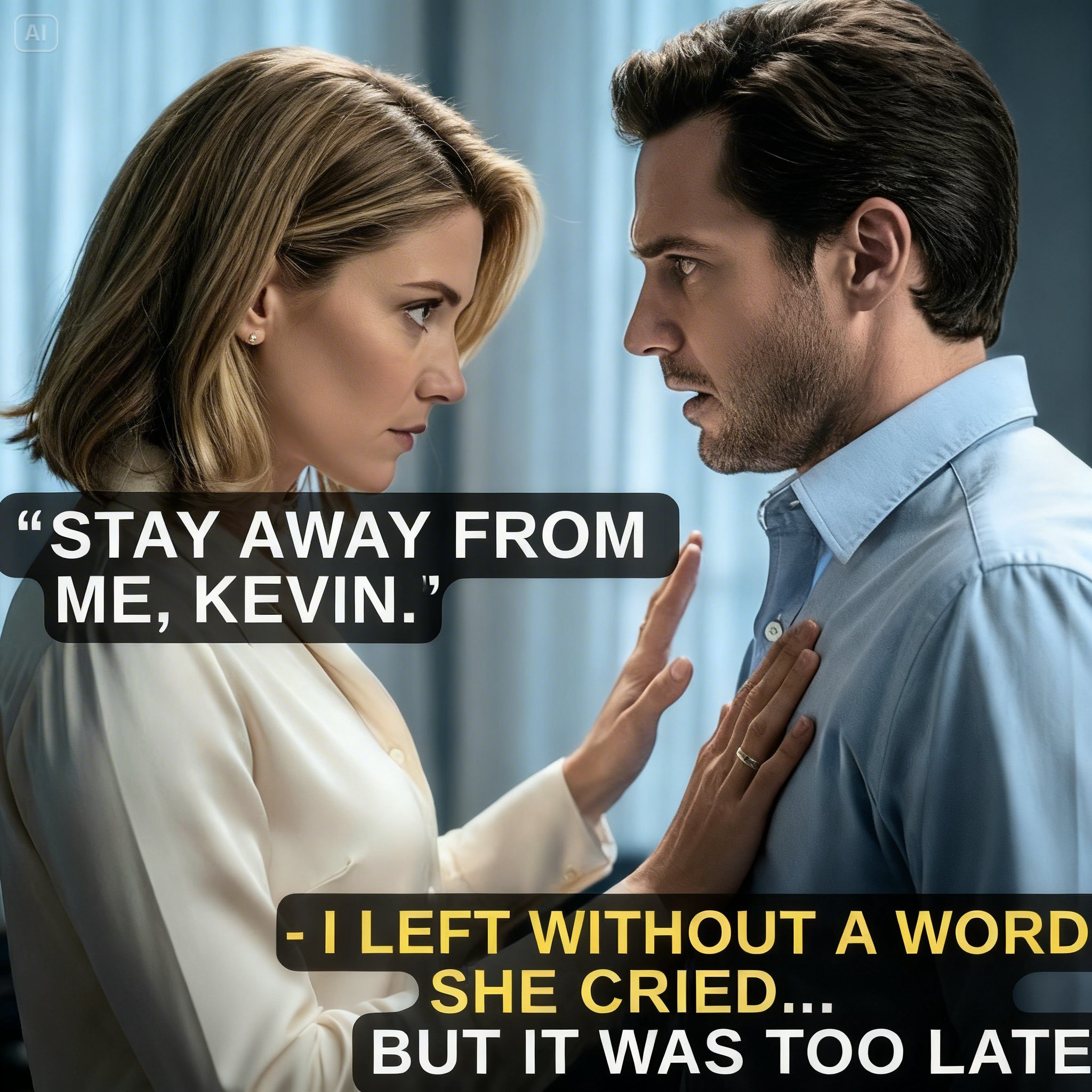 “Don’t Touch Me, Kevin.” — I Left Without a Word. She Begged… But It Was Too Late. Cheating Story