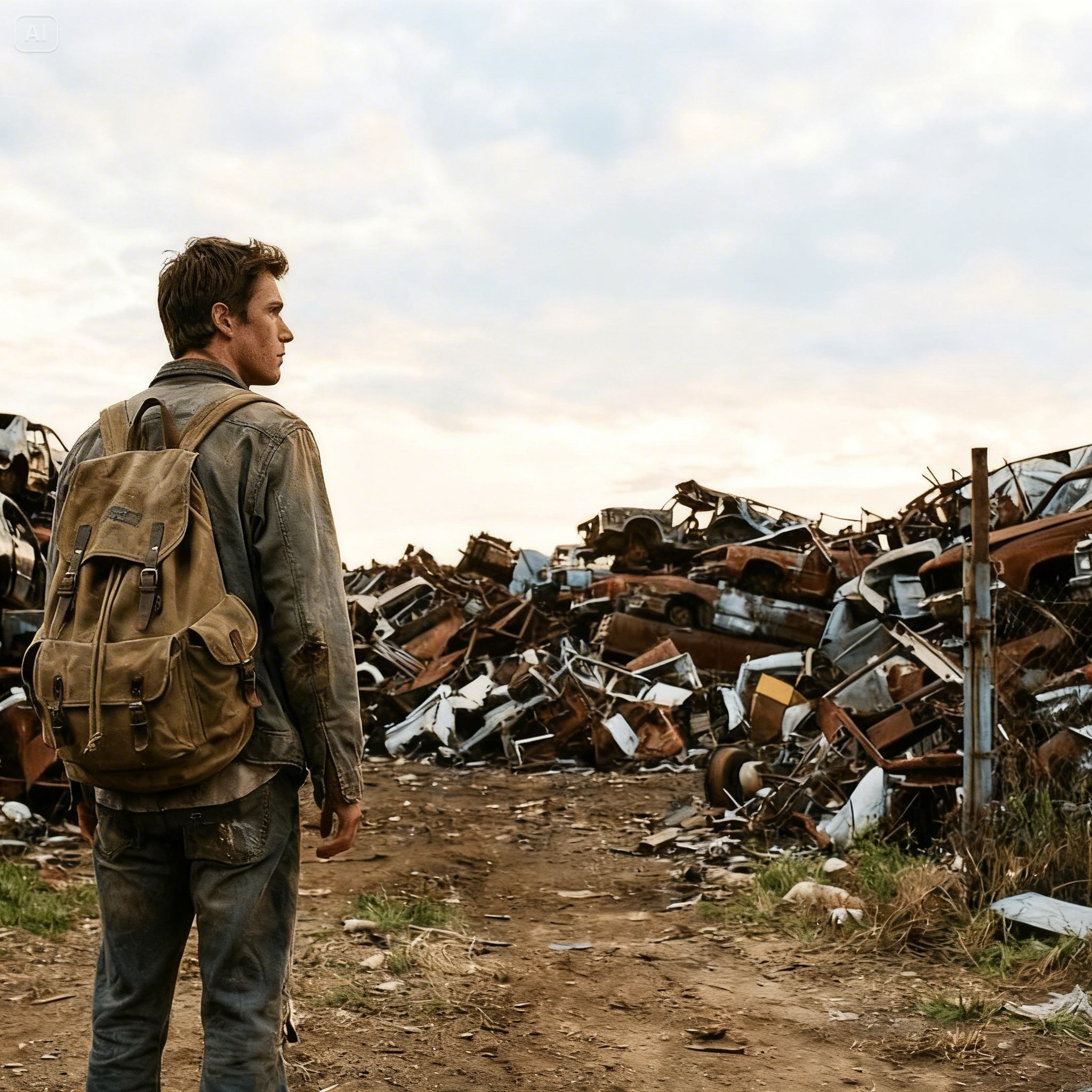 Abandoned At 18, He Inherited A Deserted Scrapyard – What He Found Inside Changed Everything