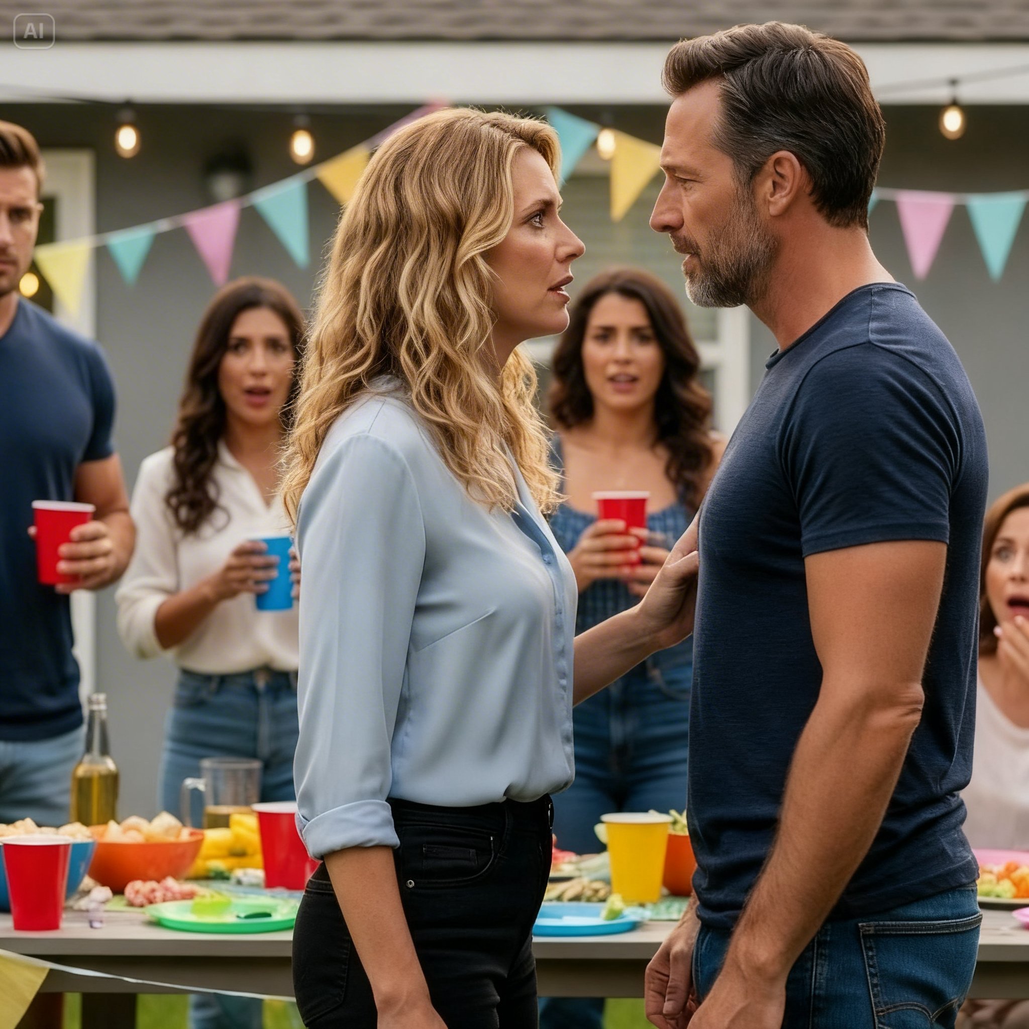 My Wife Brought Her “Plan B Man” to Our Party—I Said “Take Over, Pal!” and Then Everything Blew Up…