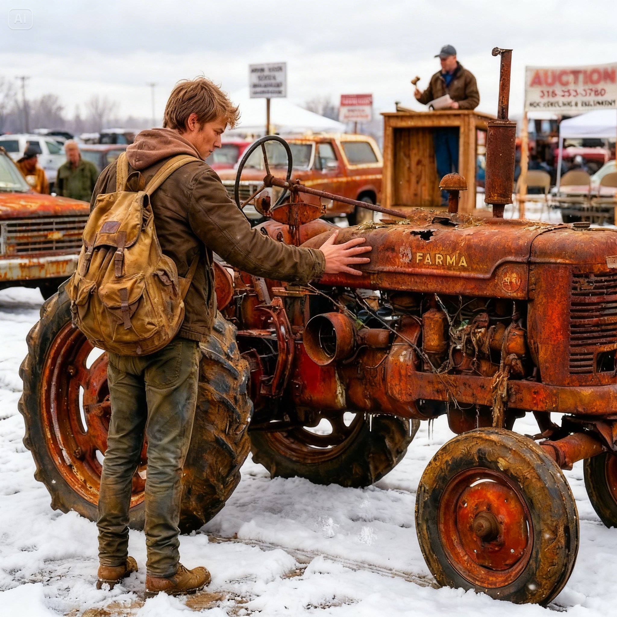 Homeless at 18, He Bought a $90 Junk Tractor – and It Changed His Life Forever