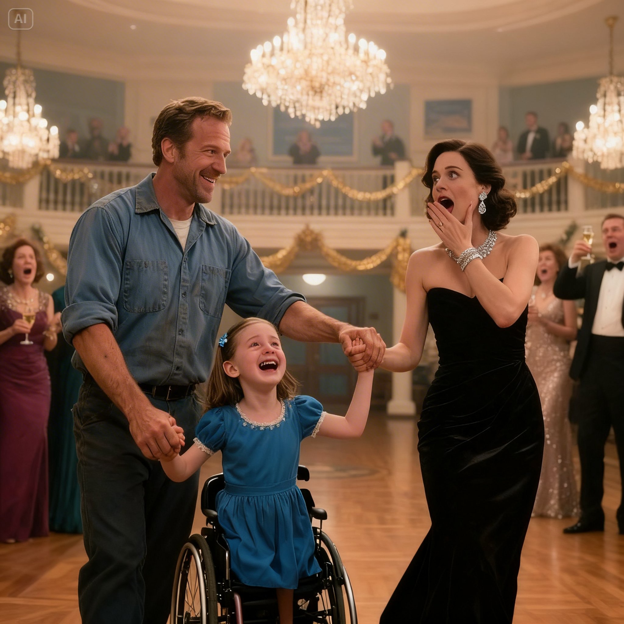 Single Dad Janitor Danced With a Disabled Girl — Not Knowing Her Billionaire Mom Was Watching