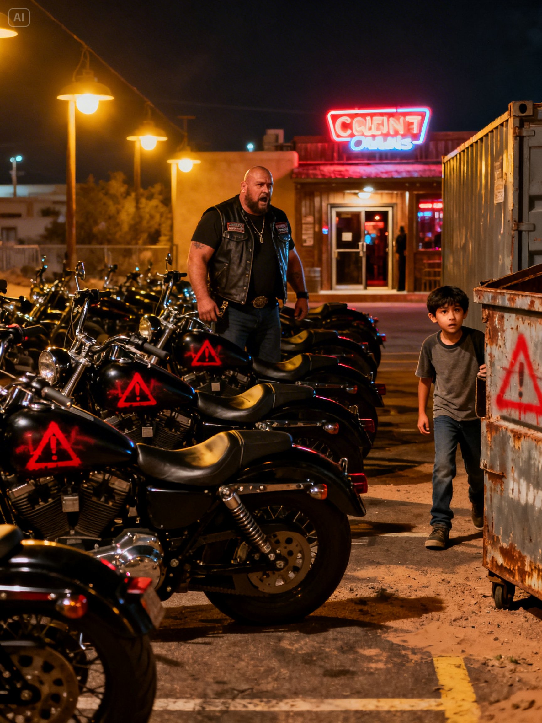 “I SAW THE DEATH MARKS ON 40 BIKES – SO I RAN INTO A HELLS ANGELS BAR AND SCREAMED DON’T RIDE TONIGHT”