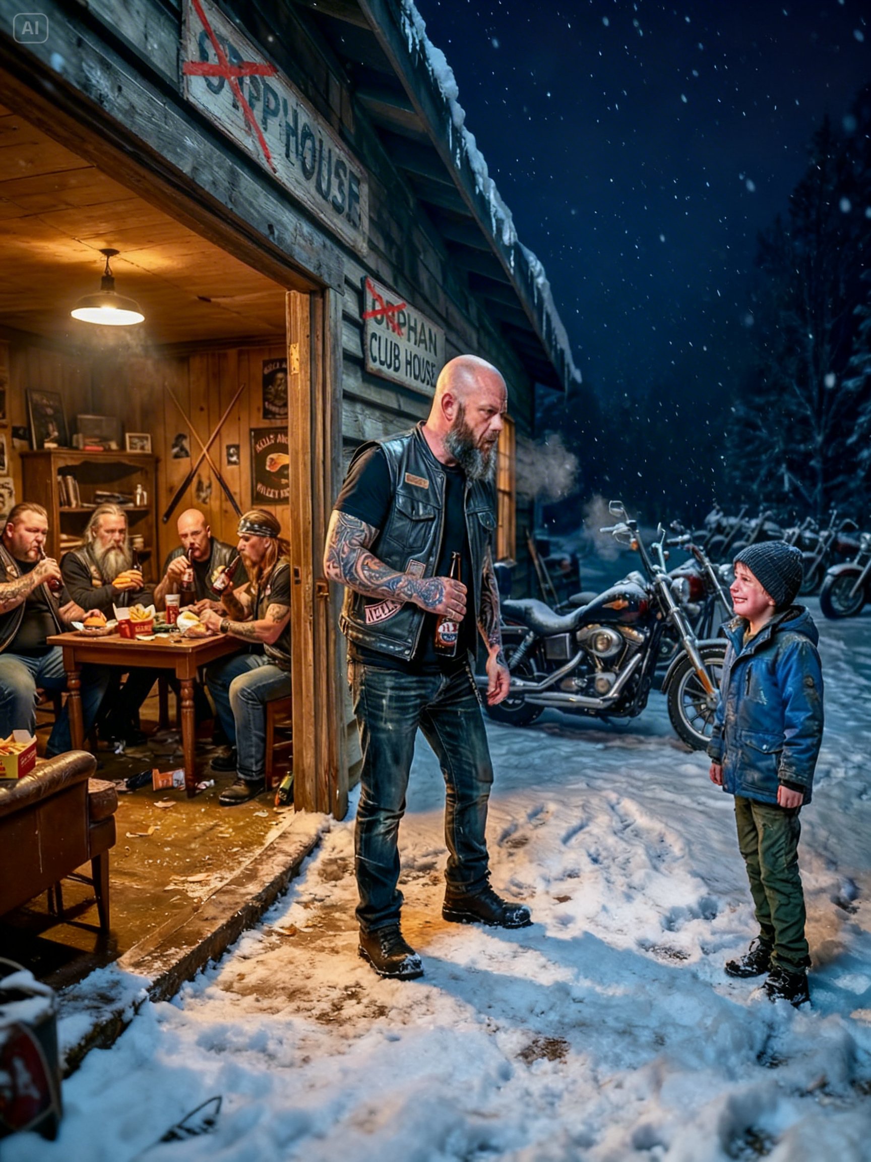 Orphan Found Her Parents’ House Turned Into Hell’s Angels Bar — What Happened Next Was Unreal