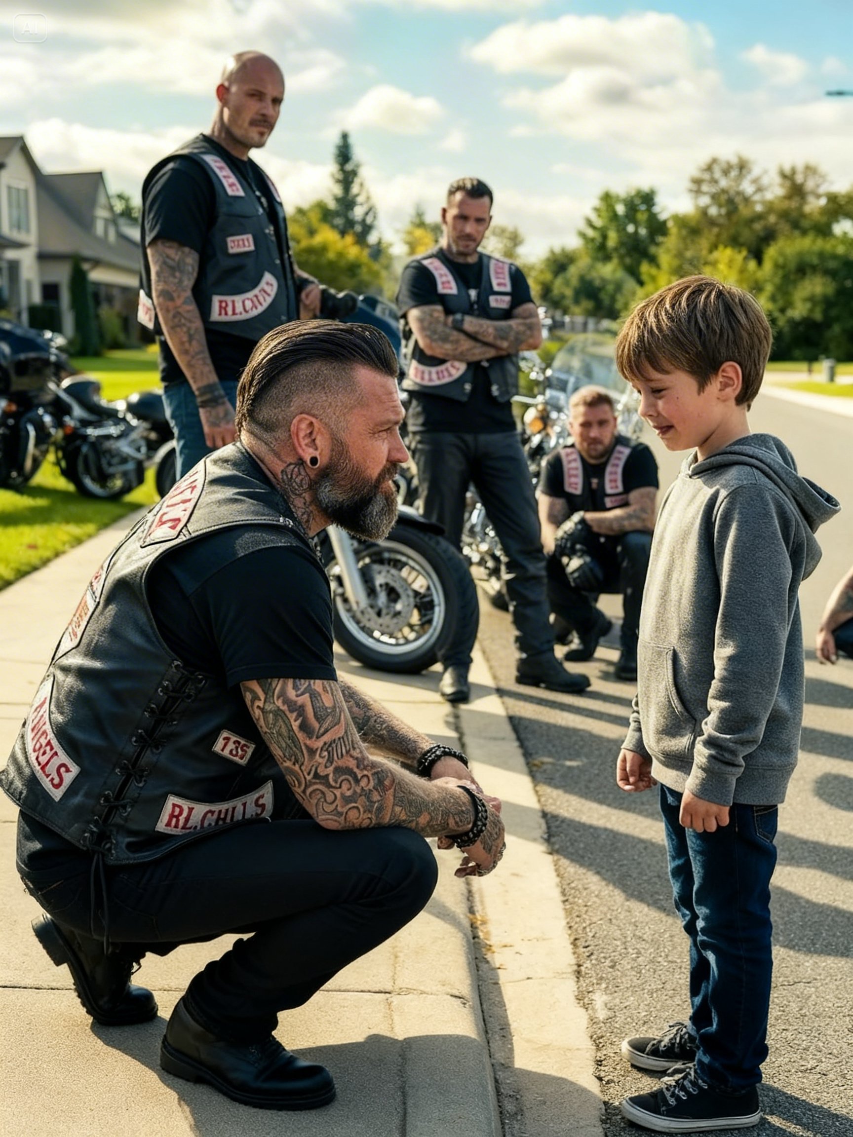 I WHISPERED, “THEY TOOK MY SISTER” – AND THE BIKERS TURNED THE WHOLE TOWN UPSIDE DOWN
