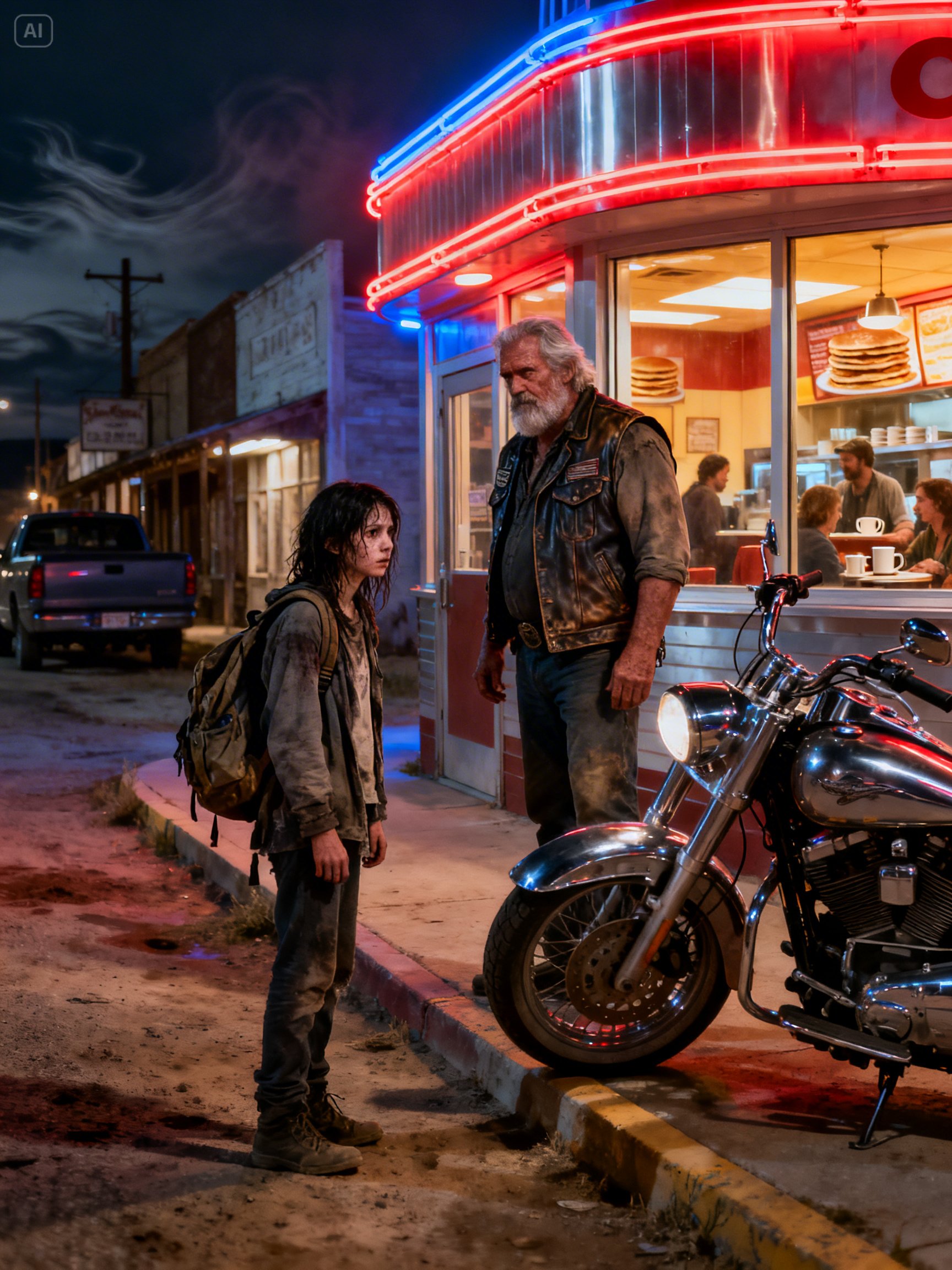 I HADN’T EATEN IN 5 DAYS – THEN A HELLS ANGEL LOOKED AT ME AND SAID, “PACK YOUR THINGS. YOU’RE COMING.”