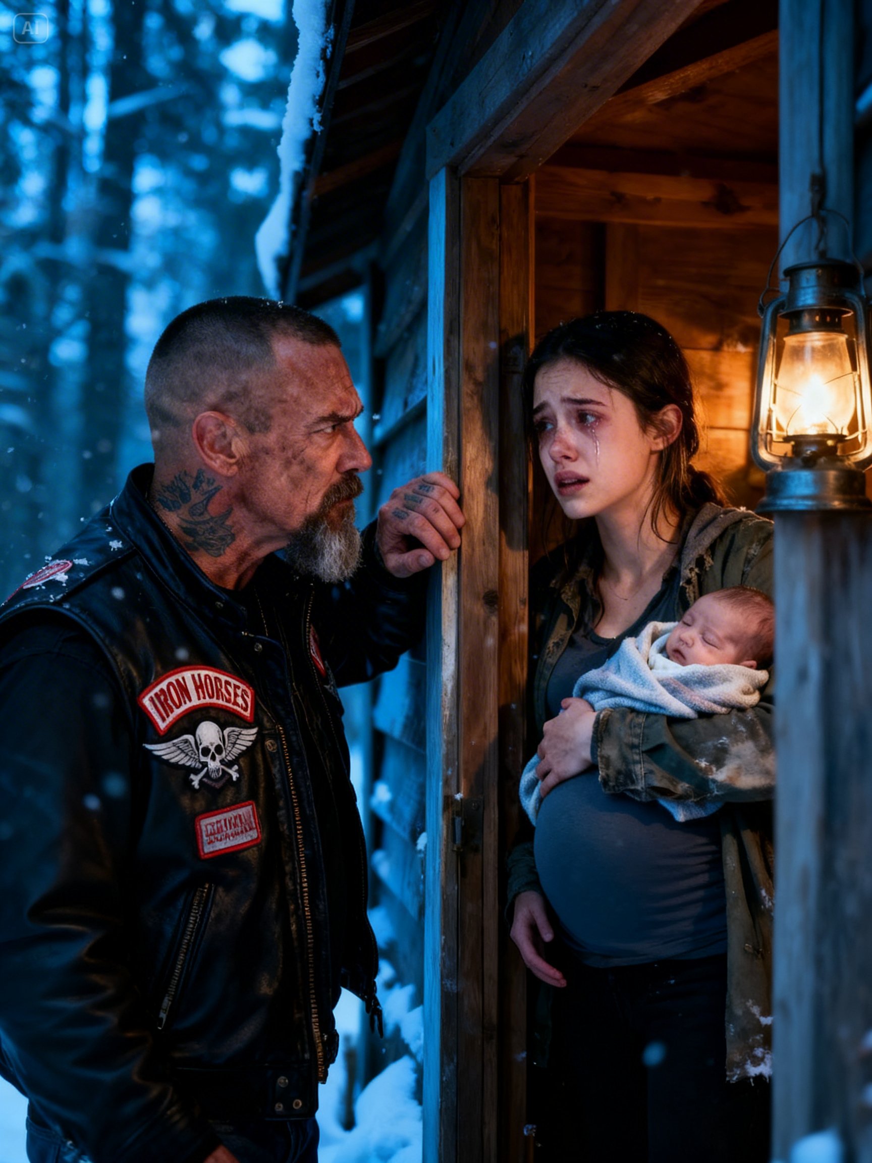 I SAW A PREGNANT WOMAN WHISPER IN FEAR – THEN I REALIZED HER BOYFRIEND CAME TO KILL THEM BOTH