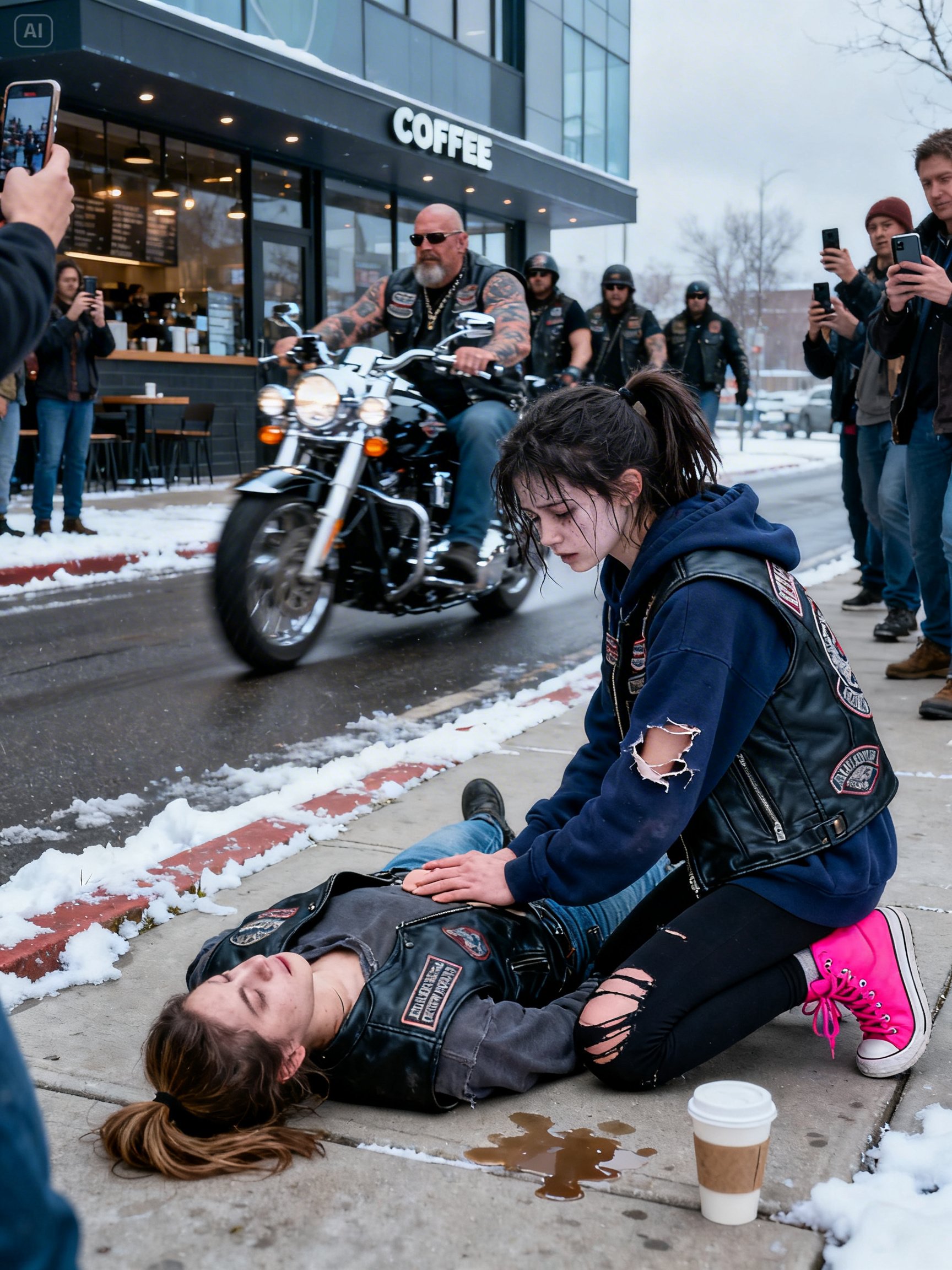 I THOUGHT I WOULD DIE HOMELESS AND FORGOTTEN – THEN I SAVED A BIKER’S DAUGHTER AND 180 HELLS ANGELS HUNTED THE MAN WHO DESTROYED ME