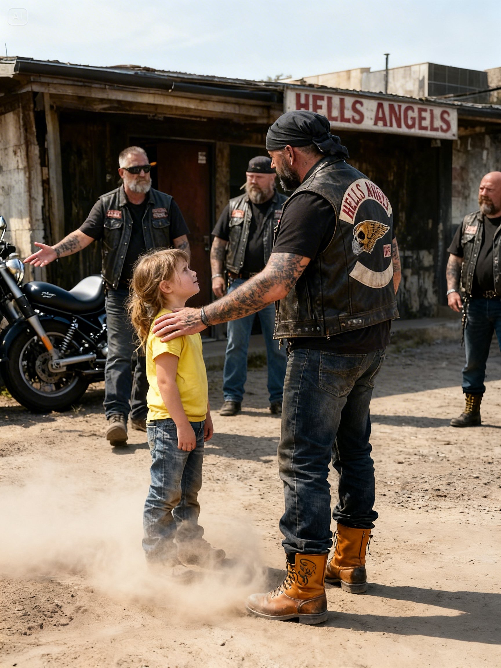 I WAS THE MOST FEARED HELLS ANGELS BIKER – THEN A LITTLE GIRL ASKED ME IF ANYONE WANTED A DAUGHTER