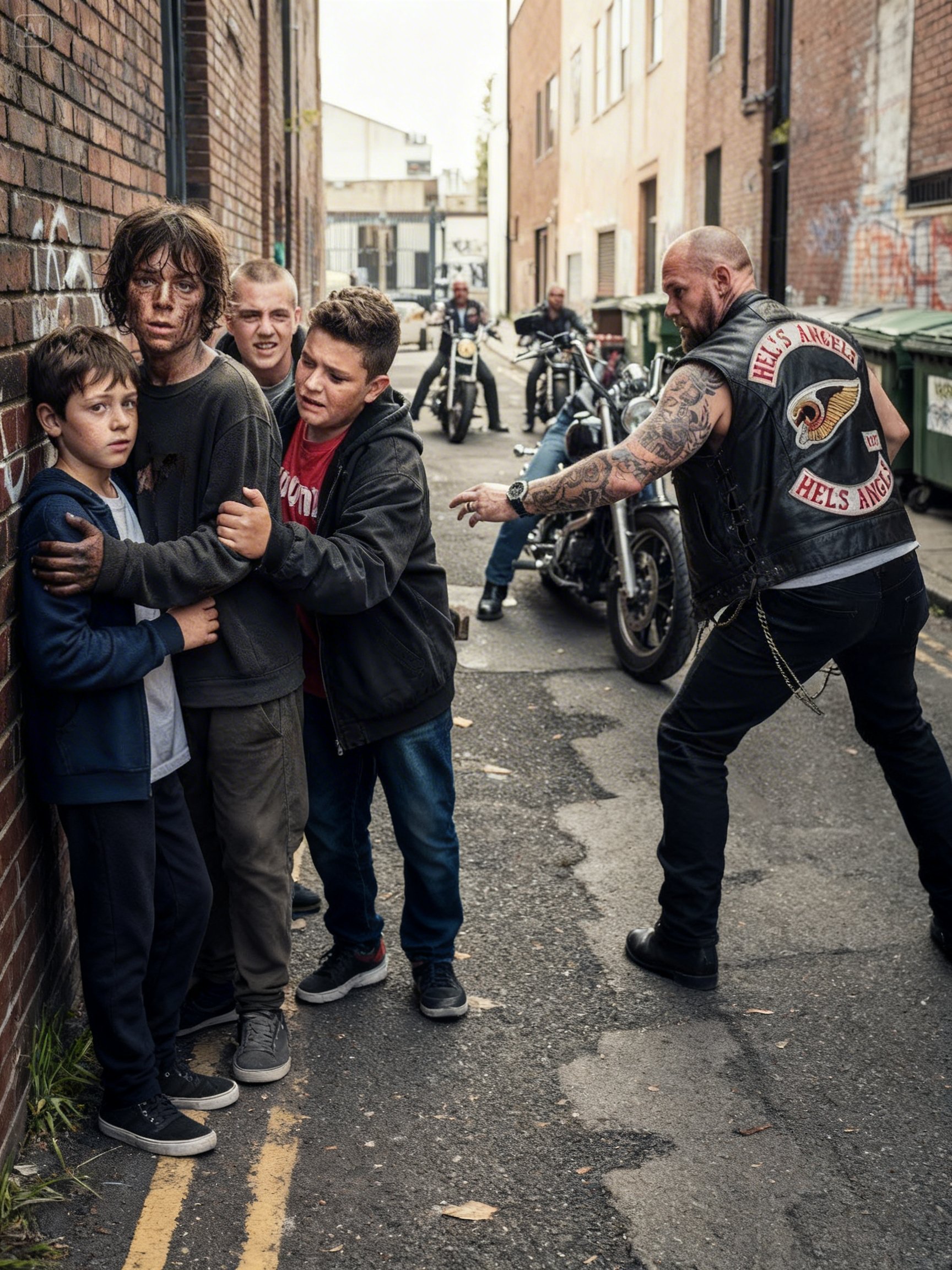 I TOOK THE BEATING MEANT FOR A BIKER’S SON – THEN THE HELLS ANGELS CHANGED MY LIFE OVERNIGHT