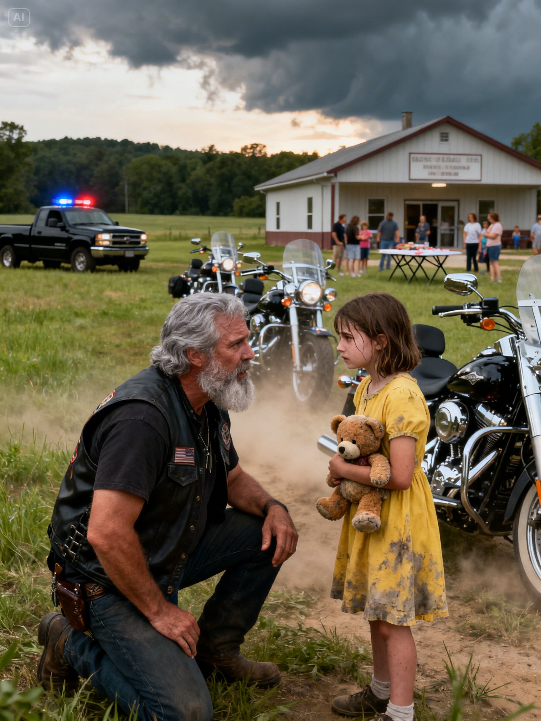 I SCREAMED “LOOK UNDER YOUR BIKES!” – WHAT I SAW UNDER THE HELL’S ANGELS’ MOTORCYCLES STOPPED A MASSACRE