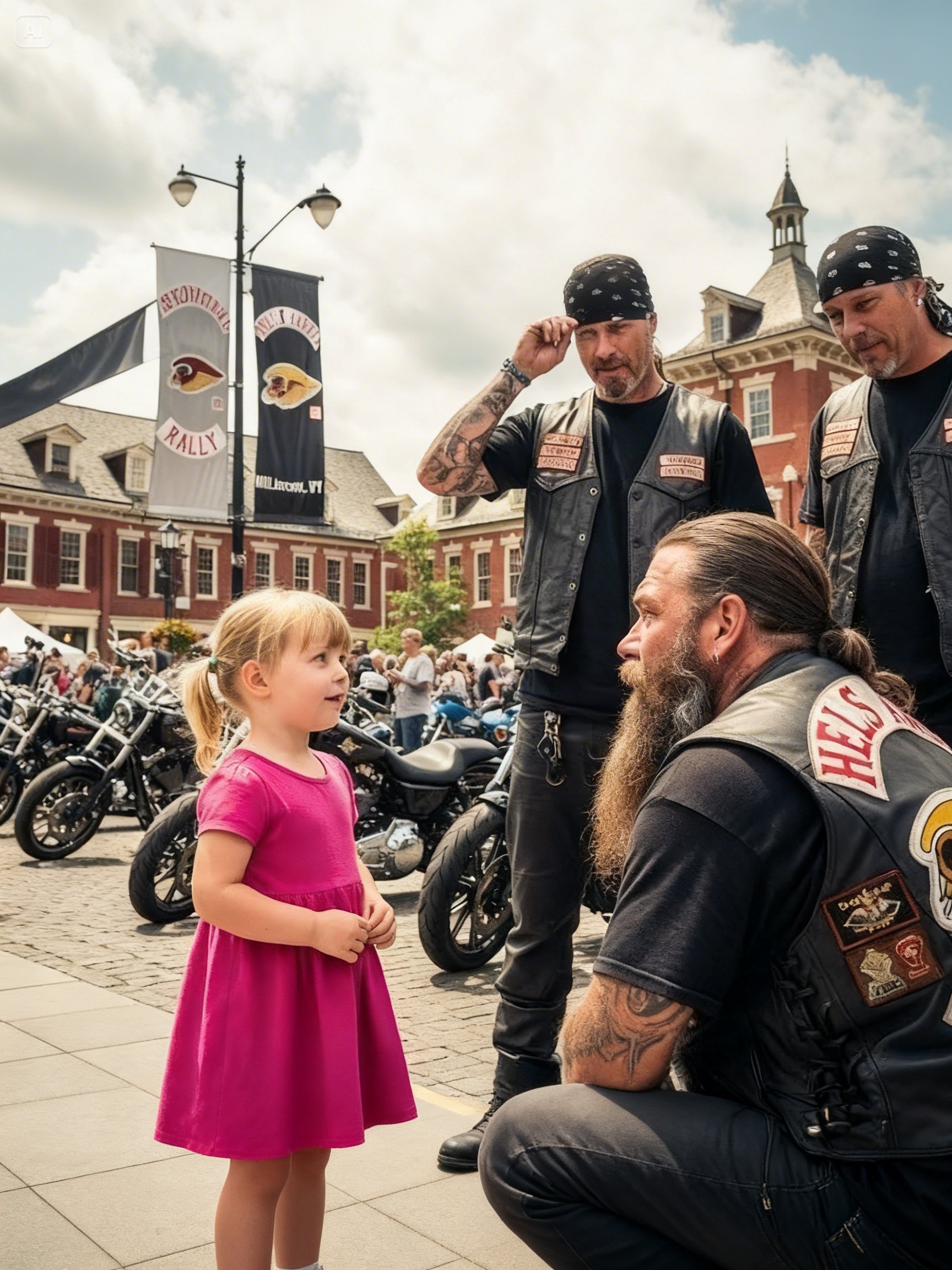 I WAS JUST A LITTLE GIRL THEY IGNORED – UNTIL I REVEALED WHY I HAD COME AND LEFT 200 BIKERS IN SHOCK