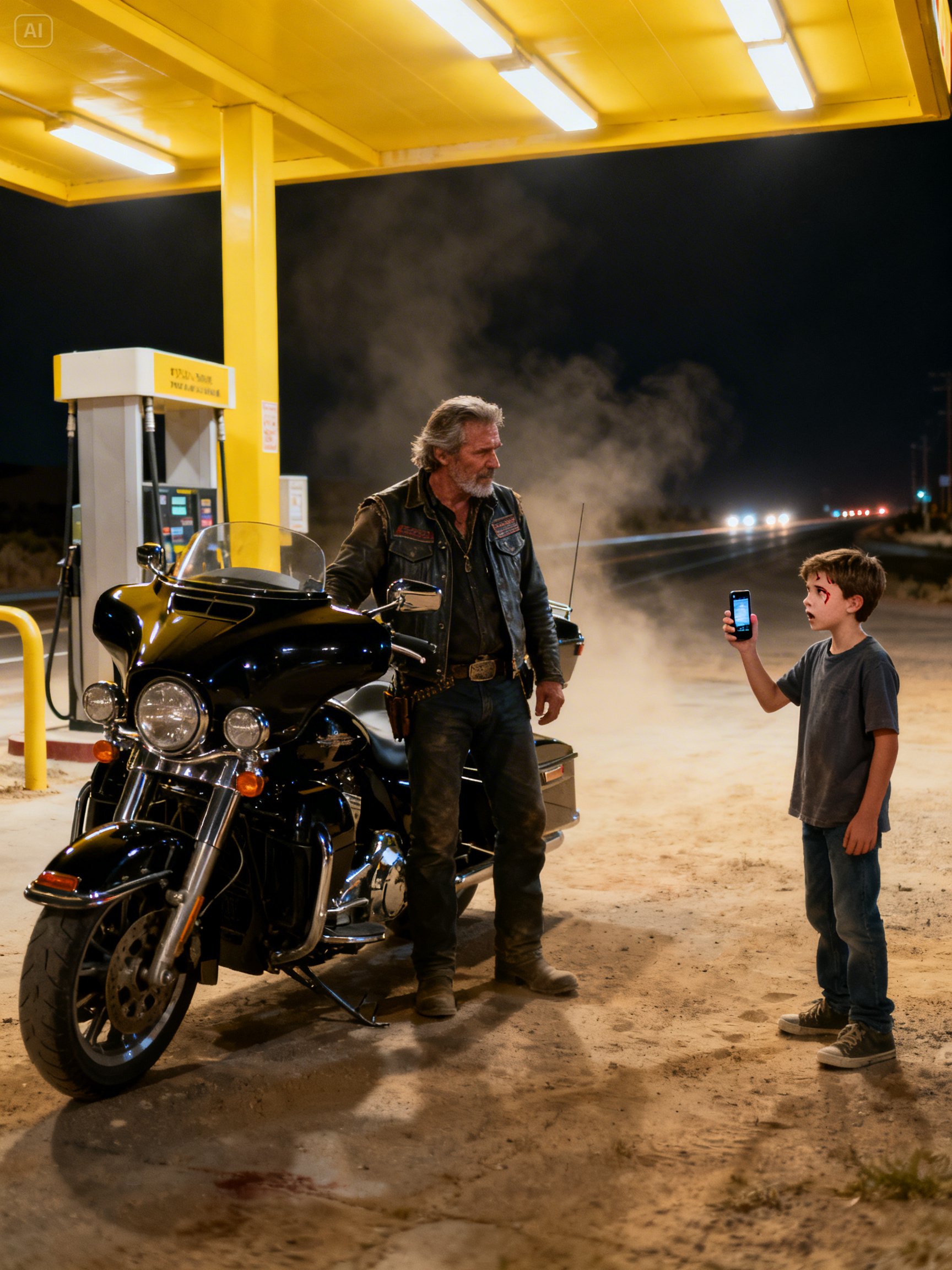 I BEGGED THE BIKER NOT TO START HIS BIKE – I SAW A STRANGER POUR DEATH INTO HIS TANK