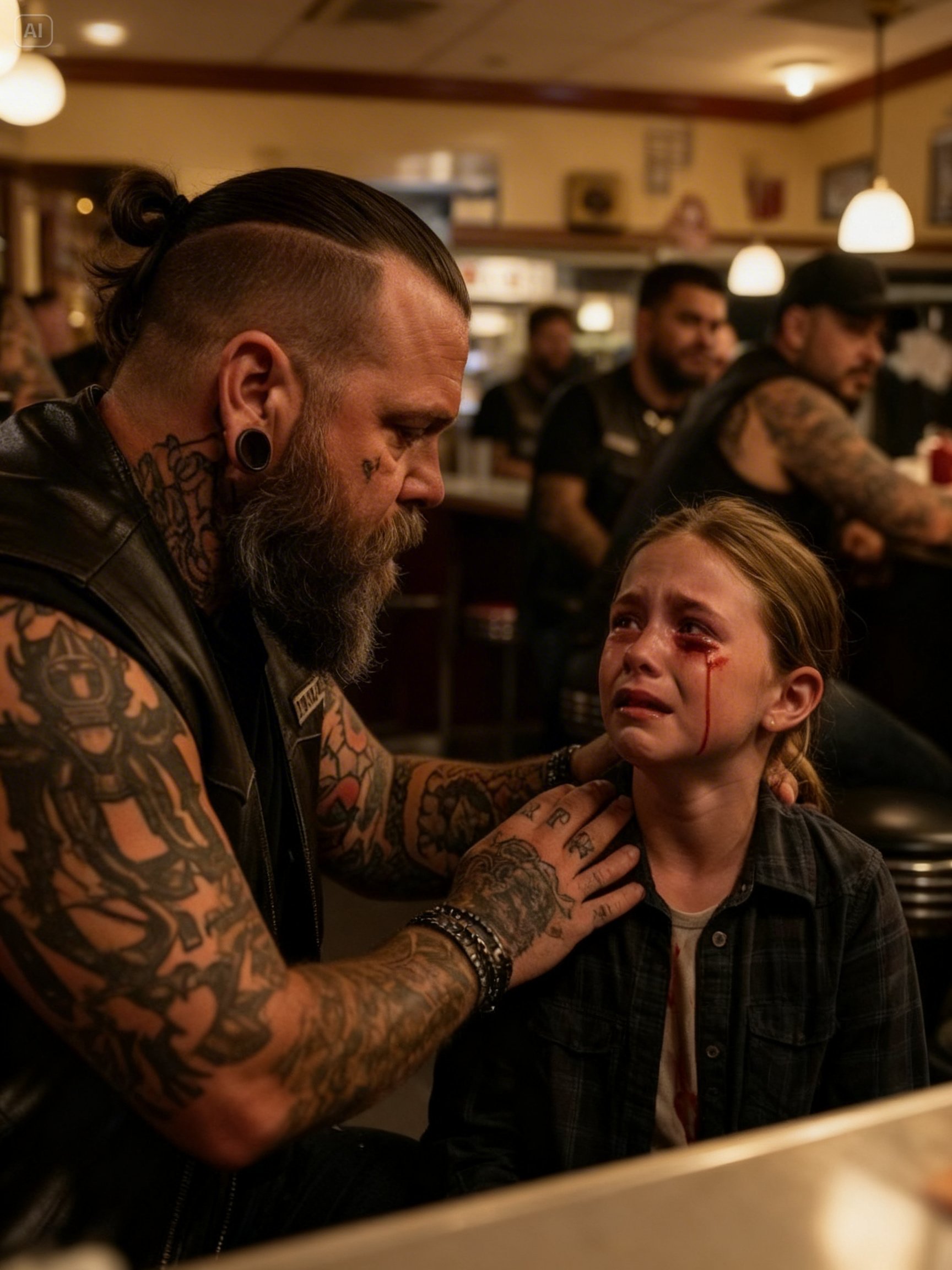 I ASKED THE BLOODIED LITTLE GIRL WHO HURT HER – I WASN’T READY FOR HER ANSWER, “MY DAD, SIR”