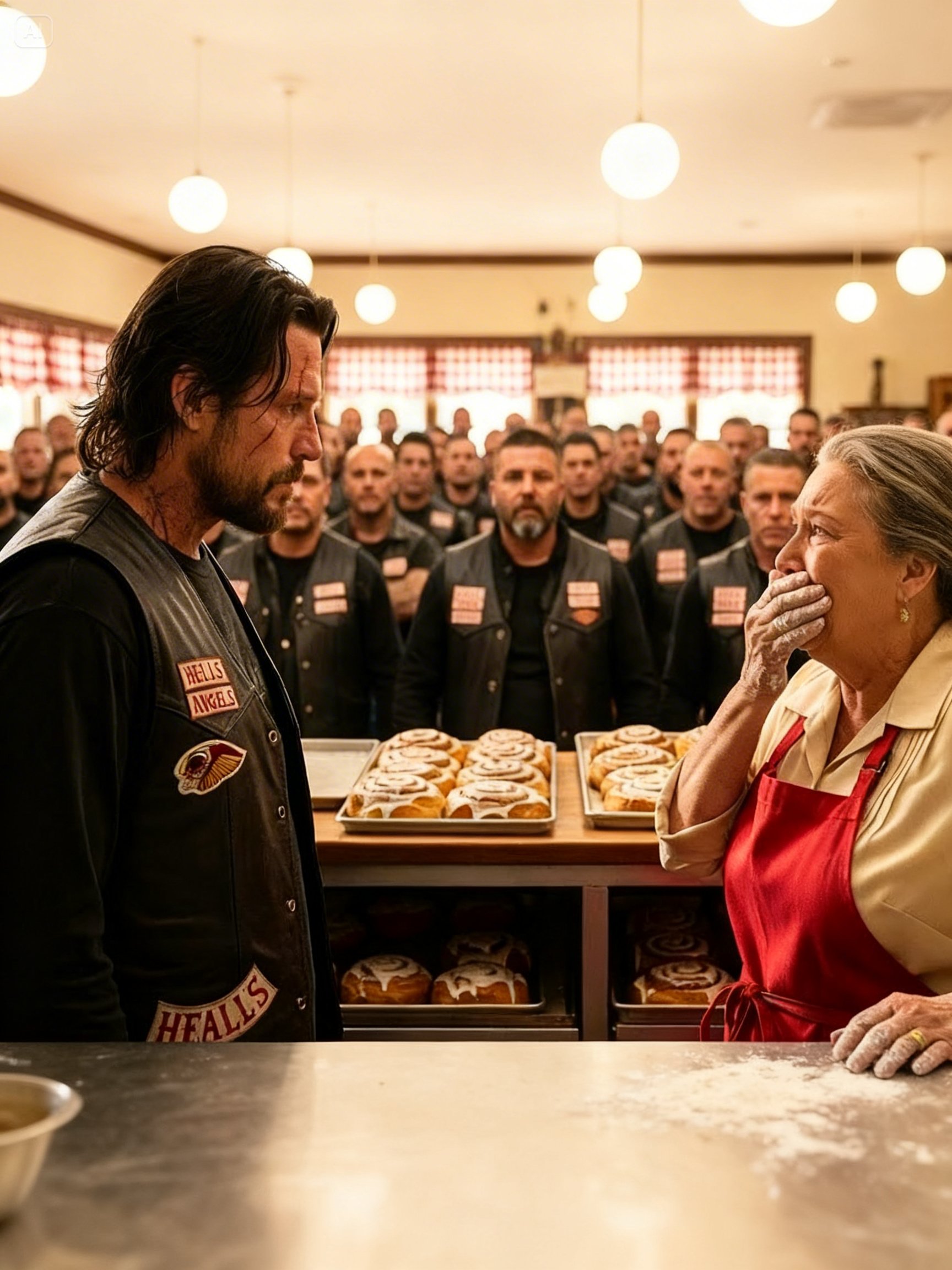 I FED A HUNGRY HOMELESS BOY IN 2003 – 21 YEARS LATER, I OPENED MY DOOR AND SAW 97 HELLS ANGELS