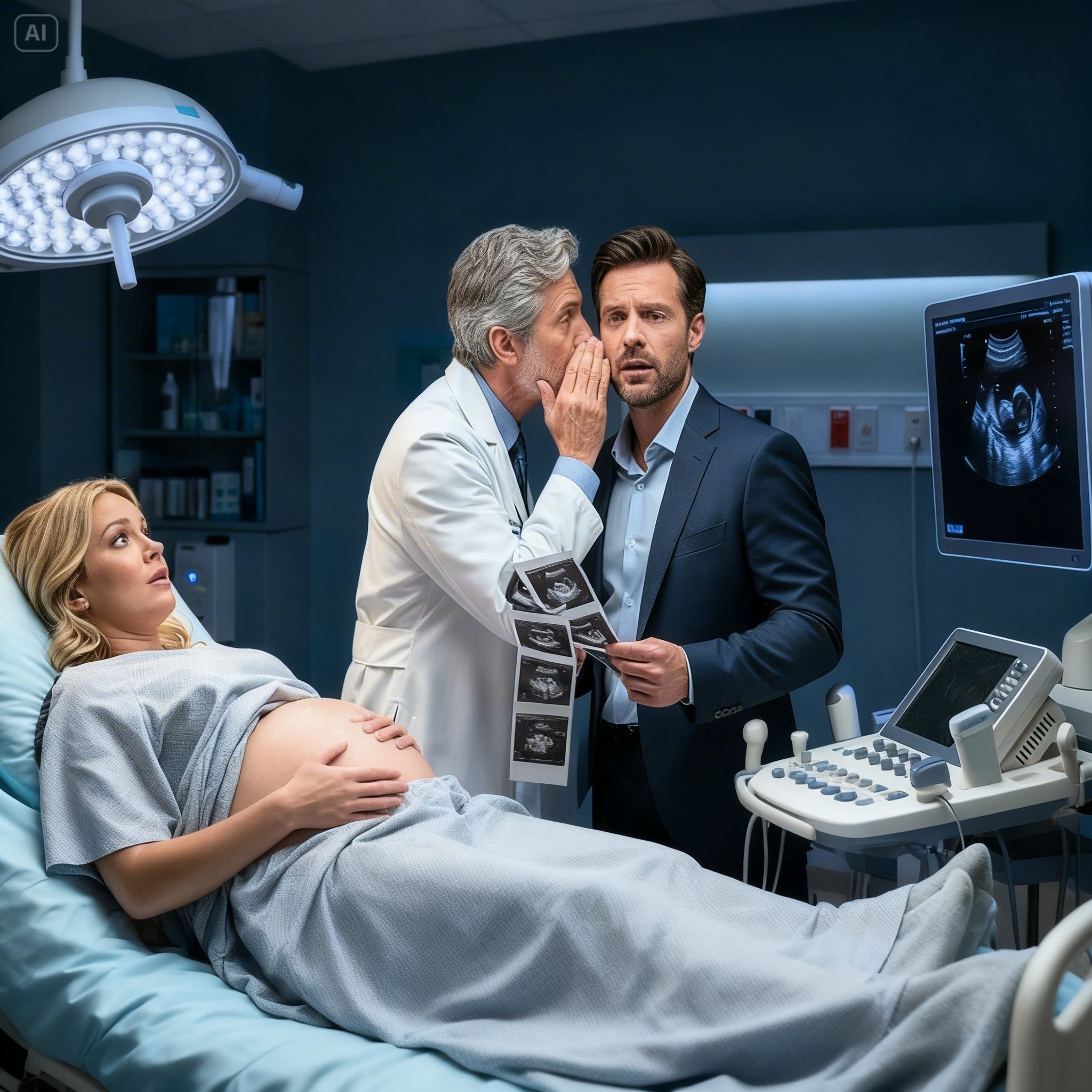 Doctor Saw My Wife’s Ultrasound And Whispered: “Leave This Hospital And Divorce Her.” My revenge…
