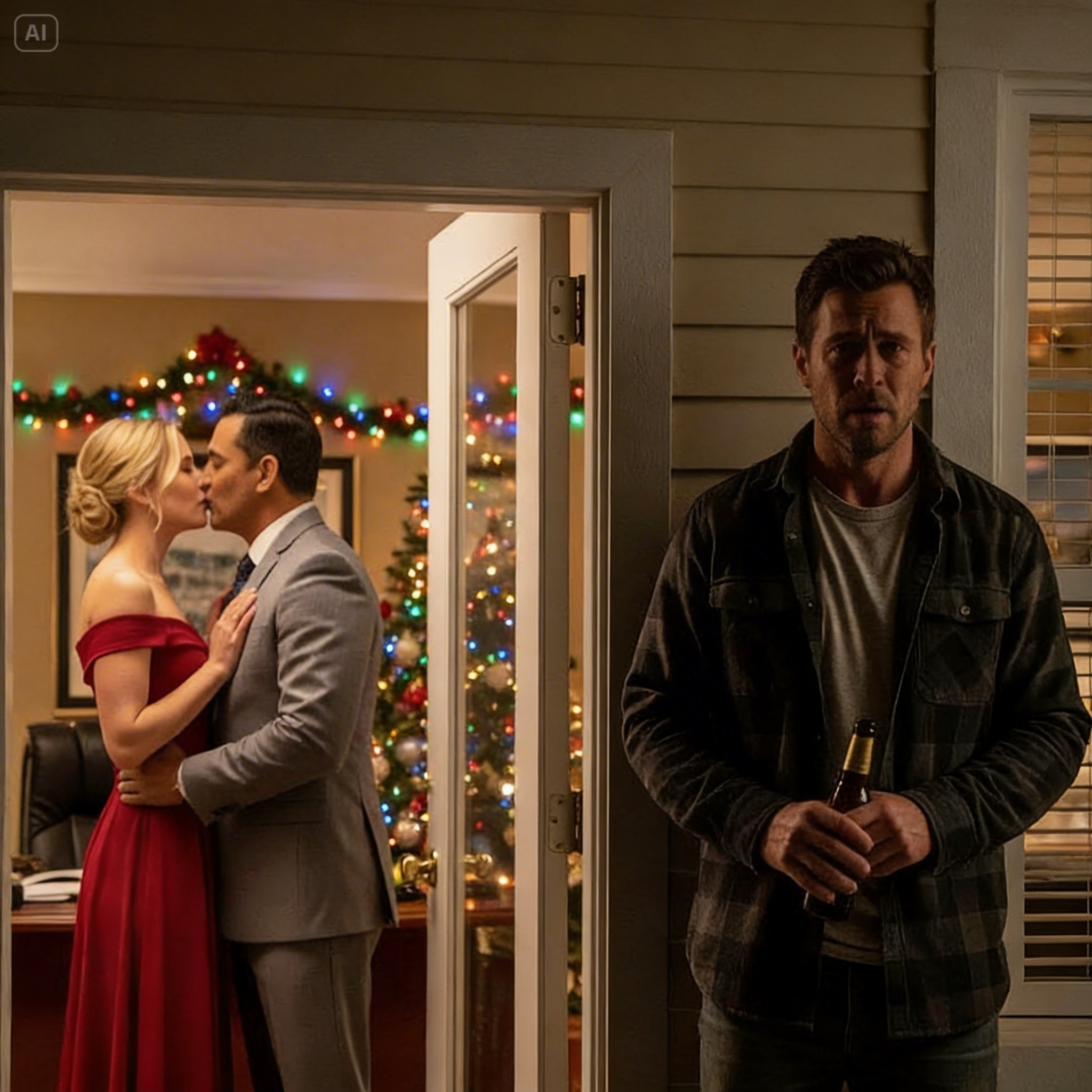 She kissed him in front of me. My wife. My boss. Same godforsaken room.