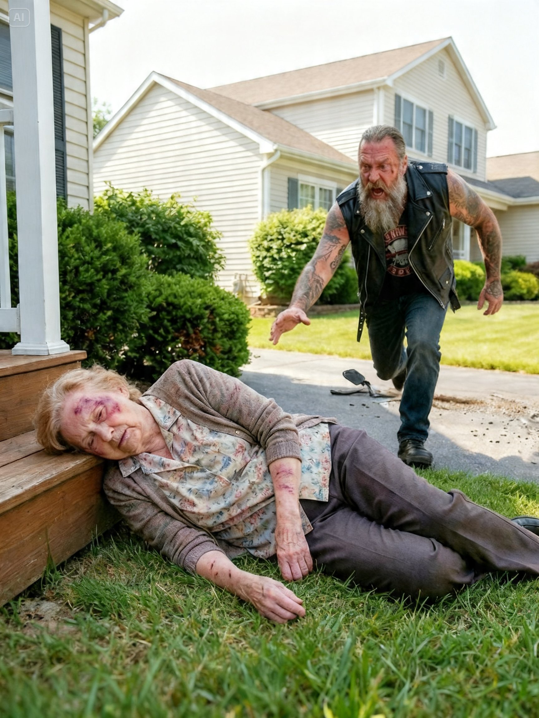 “WHO DID THIS?!” HELLS ANGELS BOSS ROARED AFTER SEEING HIS MOM IN COMA – WHAT COMES NEXT