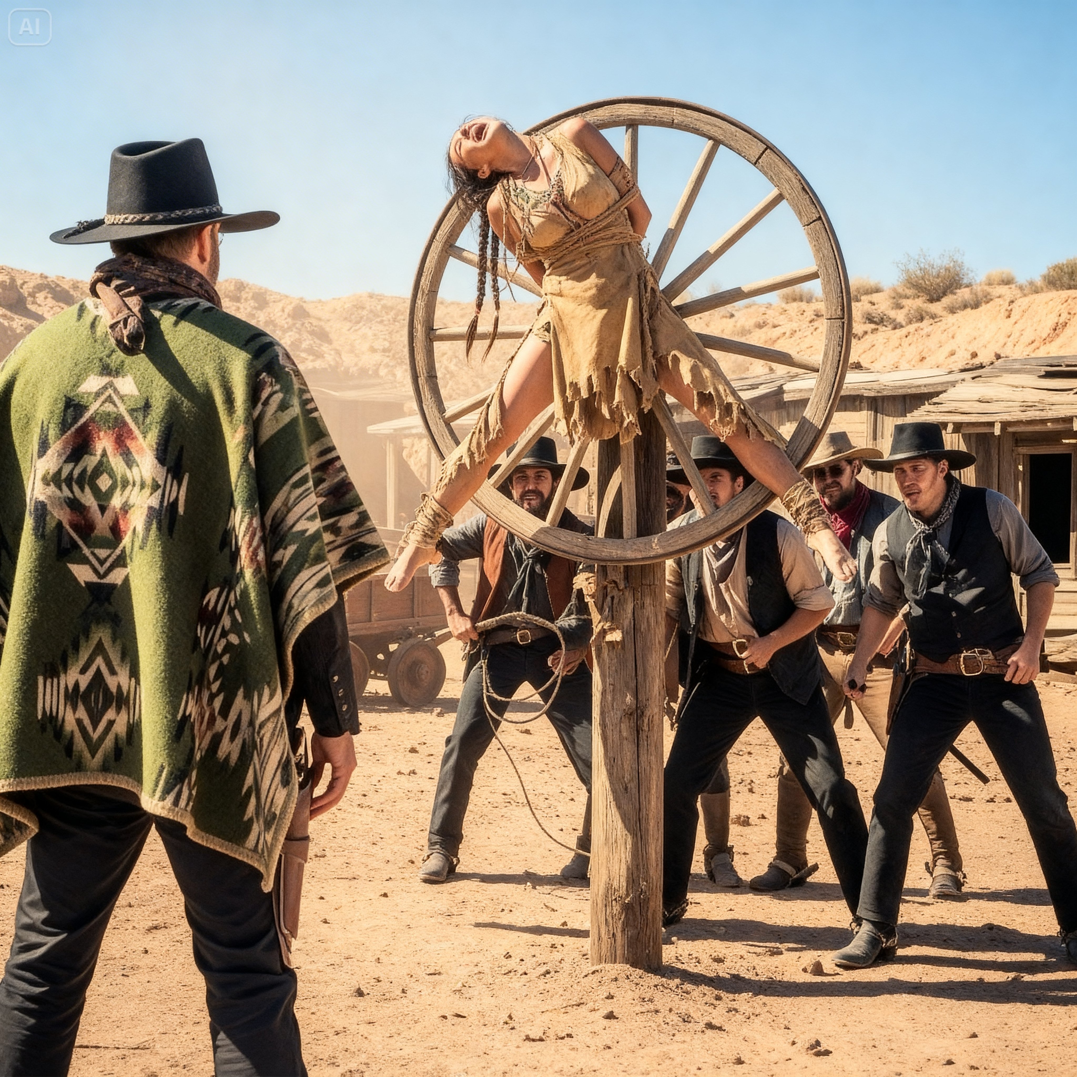 “Stop…You Bastards!”Nameless Gunslinger Said To Most Notorious Thugs In Abilene