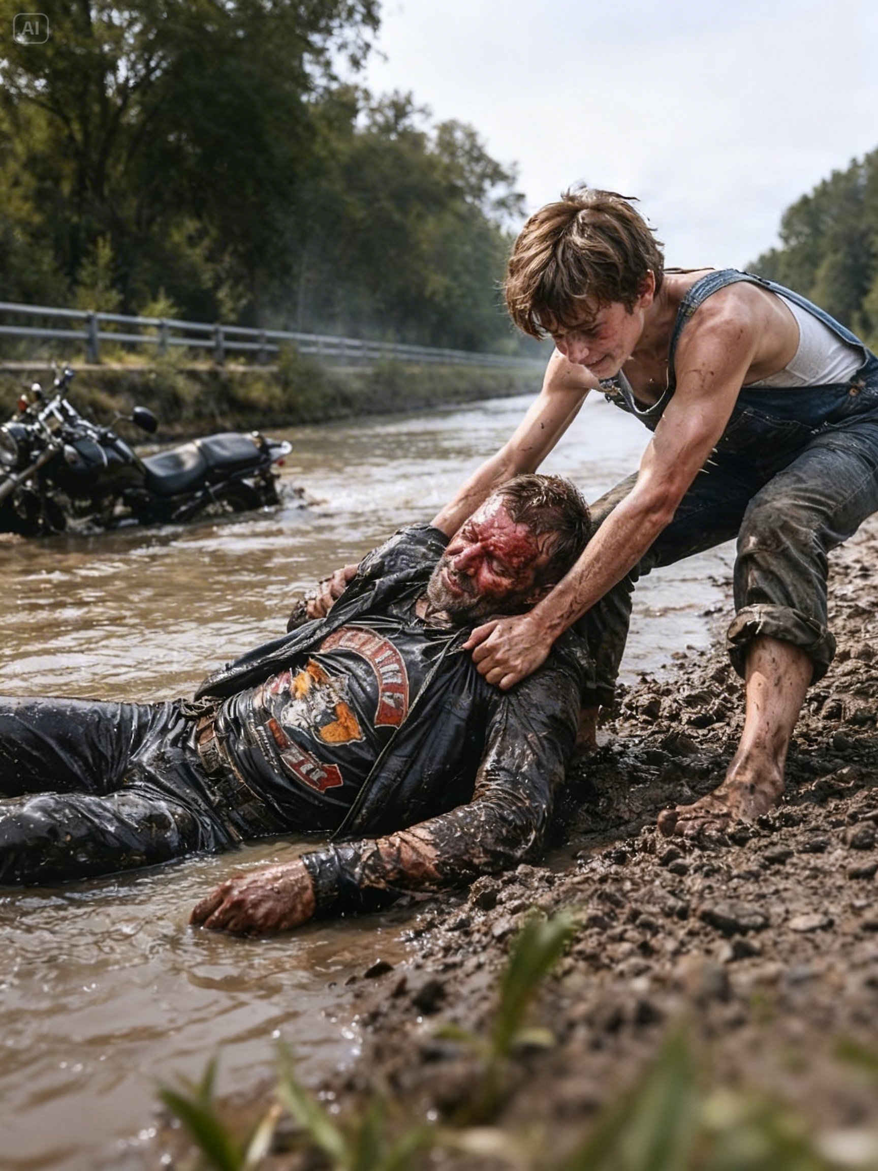 AT 7, HE SAVED A DYING HELL’S ANGELS BIKER – BY NIGHTFALL HE WAS HOLDING THE MOST DANGEROUS SECRET IN CALIFORNIA