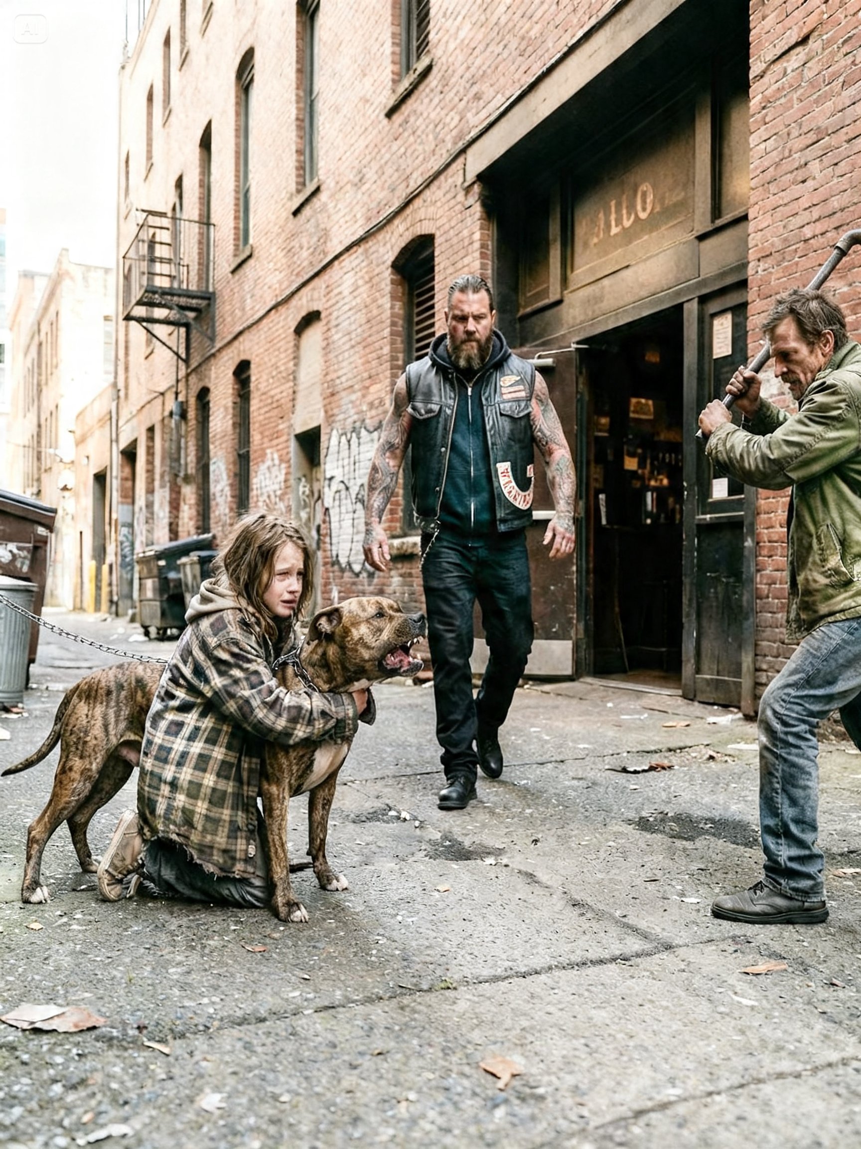 I THREW MY BODY OVER HIS DOG TO SAVE IT – BY MORNING 200 HELLS ANGELS WERE SEARCHING THE CITY FOR ME