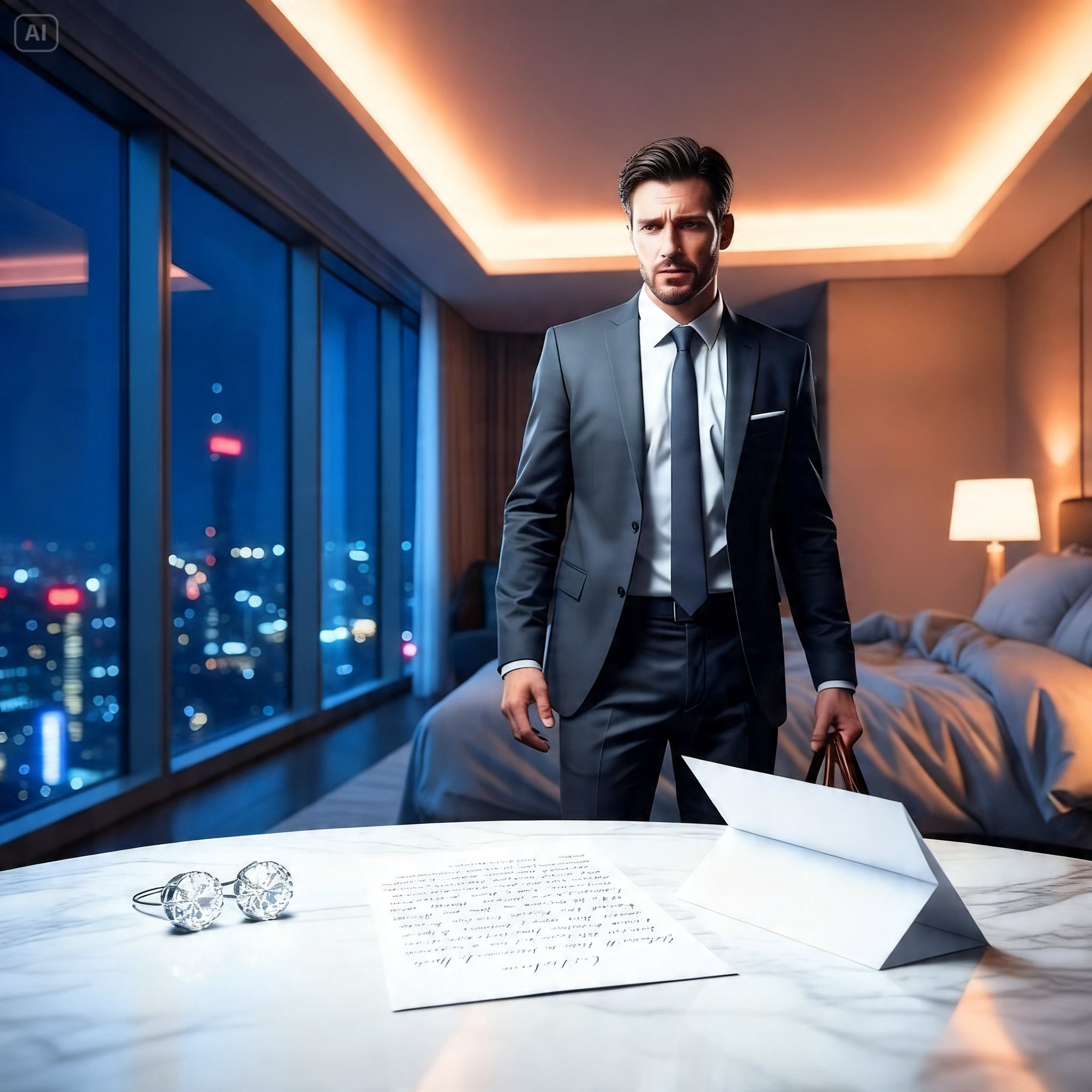 He Returned From His Mistress’s Bed — Found His Wife’s Diamond Earrings And Farewell Note