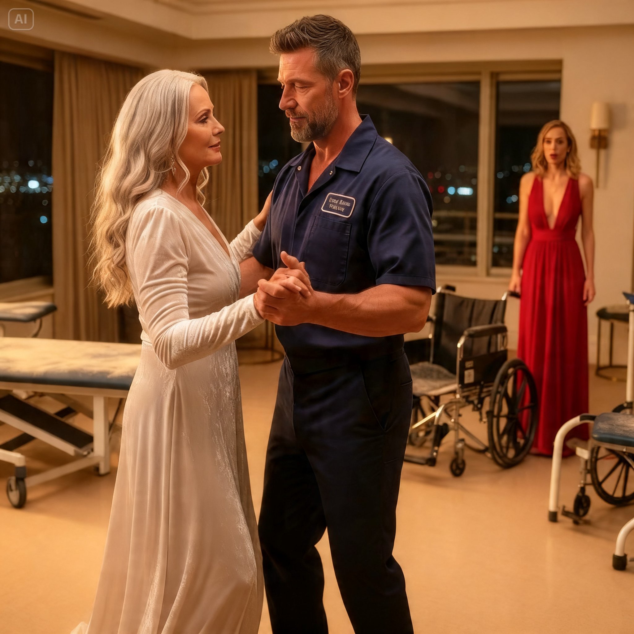 Millionaire mother hadn’t walked for 20 years until the New Single Dad did Janitor’s he impossibl