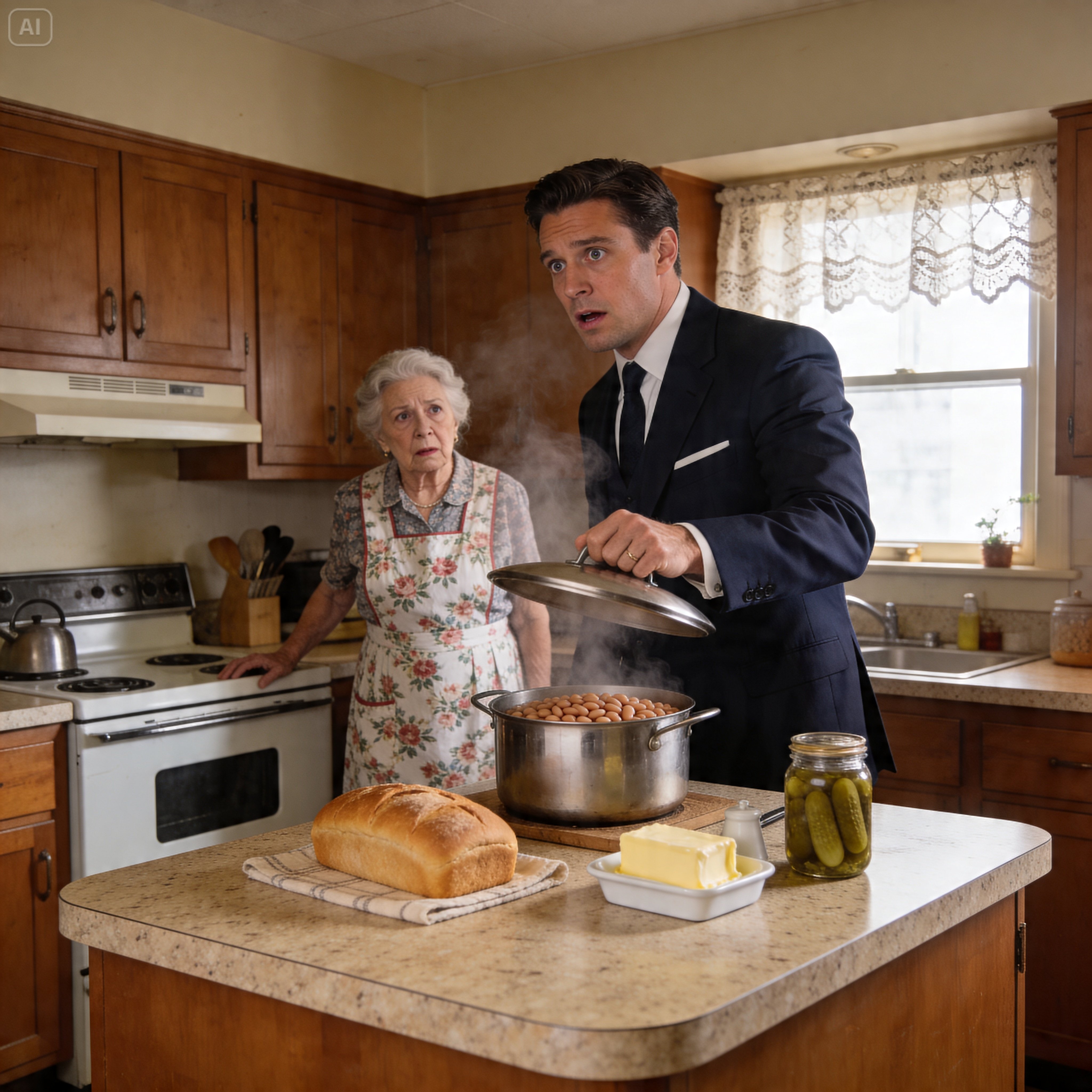 My Rich Son Looked at My Pot of Beans and Asked, “Where’s the $2,500 We Send You Every Month?”