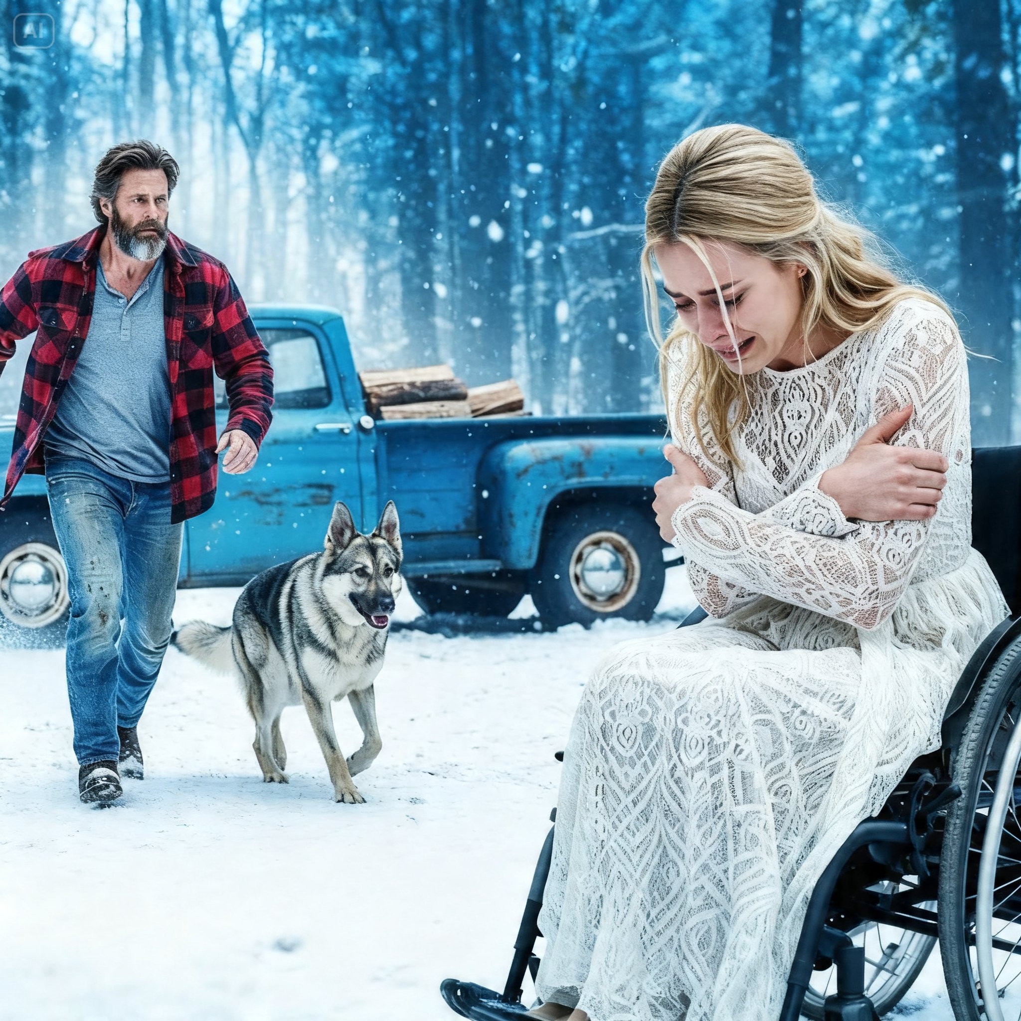 Veteran and His Dog Save a Wheelchair Bride — Unaware She’s a Billionaire Who Changes Their Lives