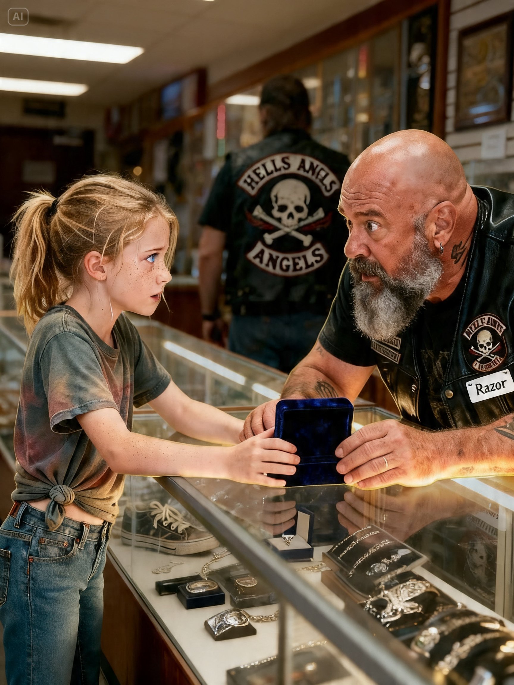 I TRIED TO SELL MY MOM’S WEDDING RING TO SAVE MY DYING FATHER – WHAT 175 HELLS ANGELS DID NEXT SHOCKED EVERYONE