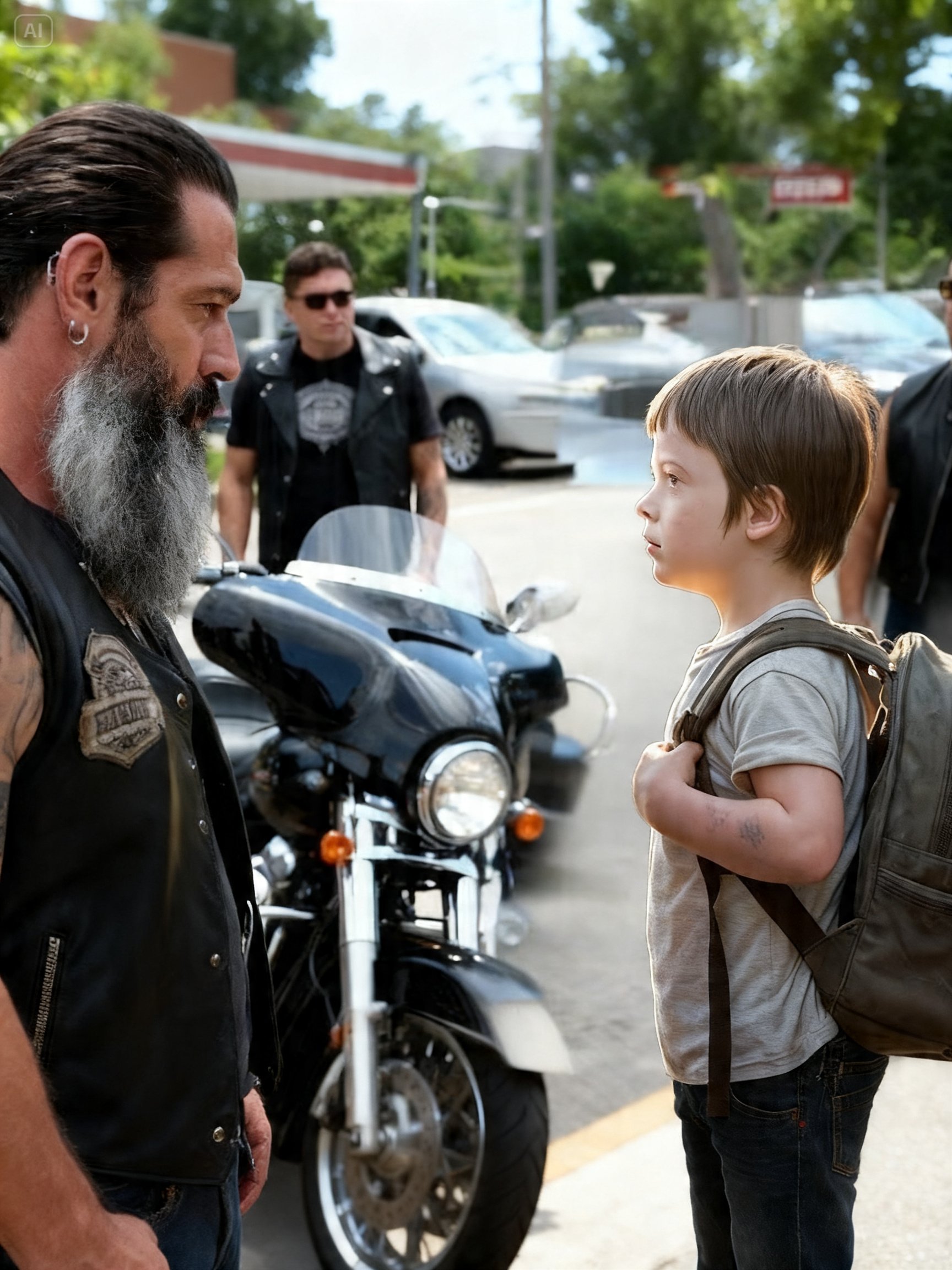 I HAD NOWHERE TO GO, SO I ASKED THE BIKERS TO BE MY FAMILY – THEIR ANSWER STUNNED THE ENTIRE CITY