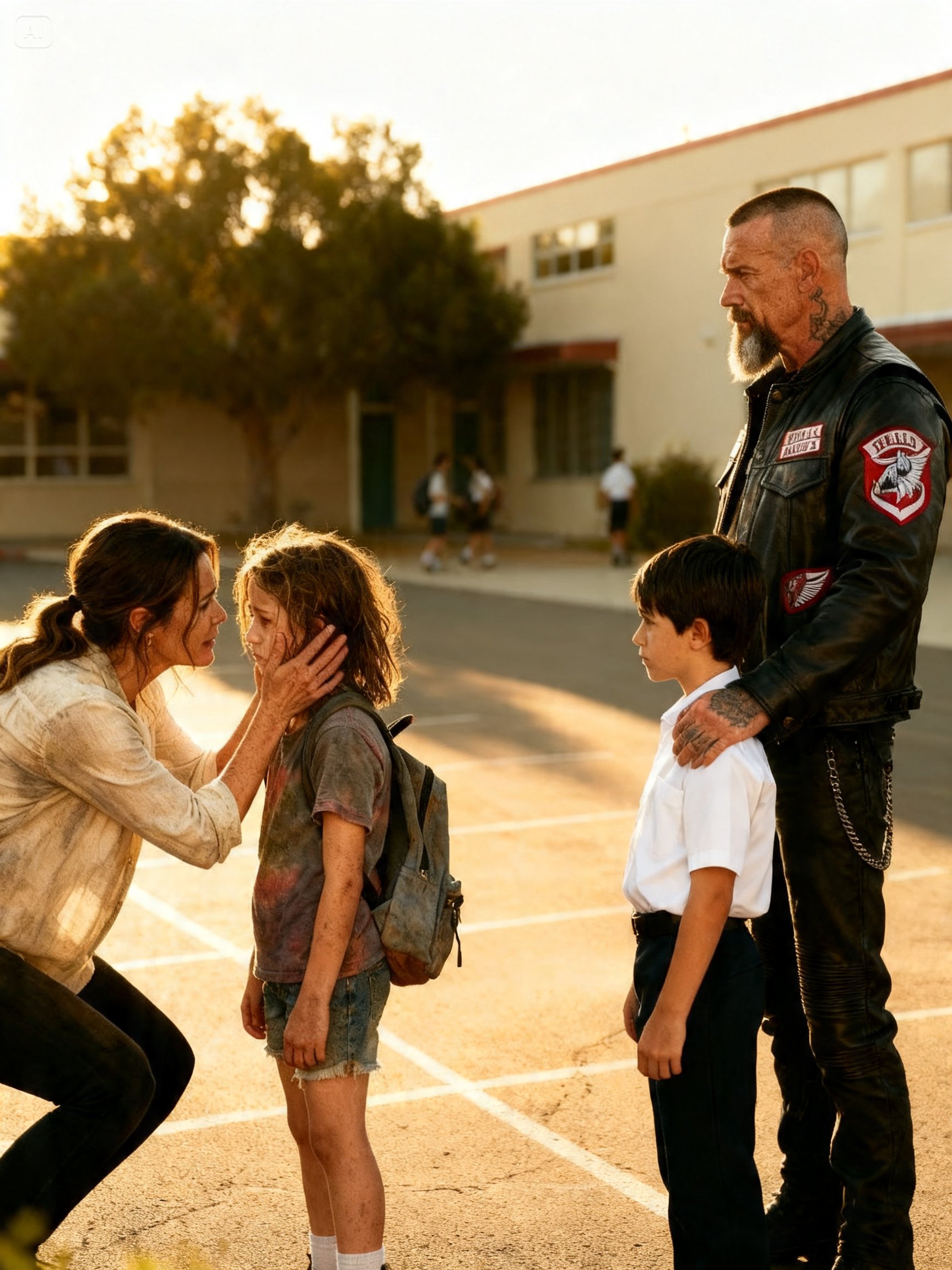 THE SCHOOL HUMILIATED A POOR GIRL OVER A UNIFORM – THEN THE MOST FEARED MAN AT THE GATE STEPPED IN