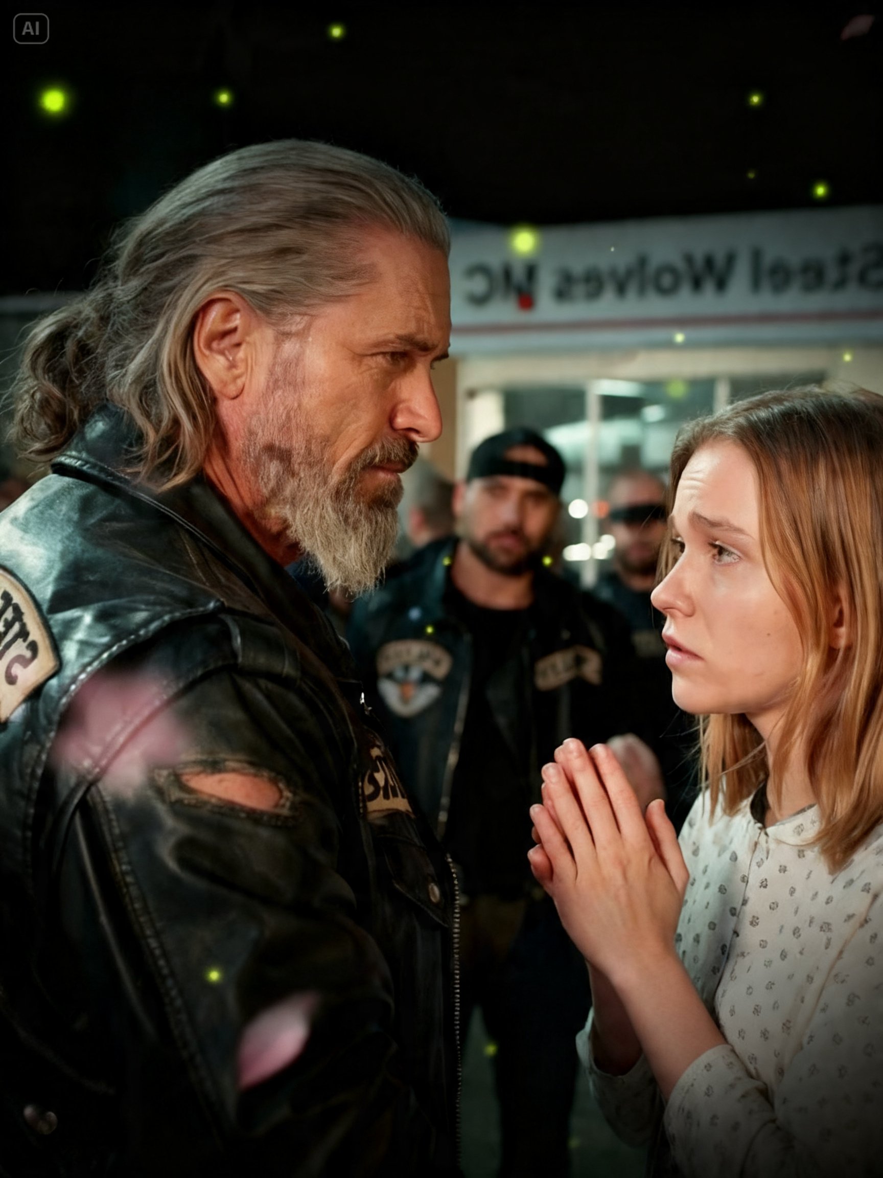 SHE RAN INTO THE HOSPITAL COVERED IN BRUISES – THEN 97 BIKERS SURROUNDED THE BUILDING AND HER STEPFATHER FROZE