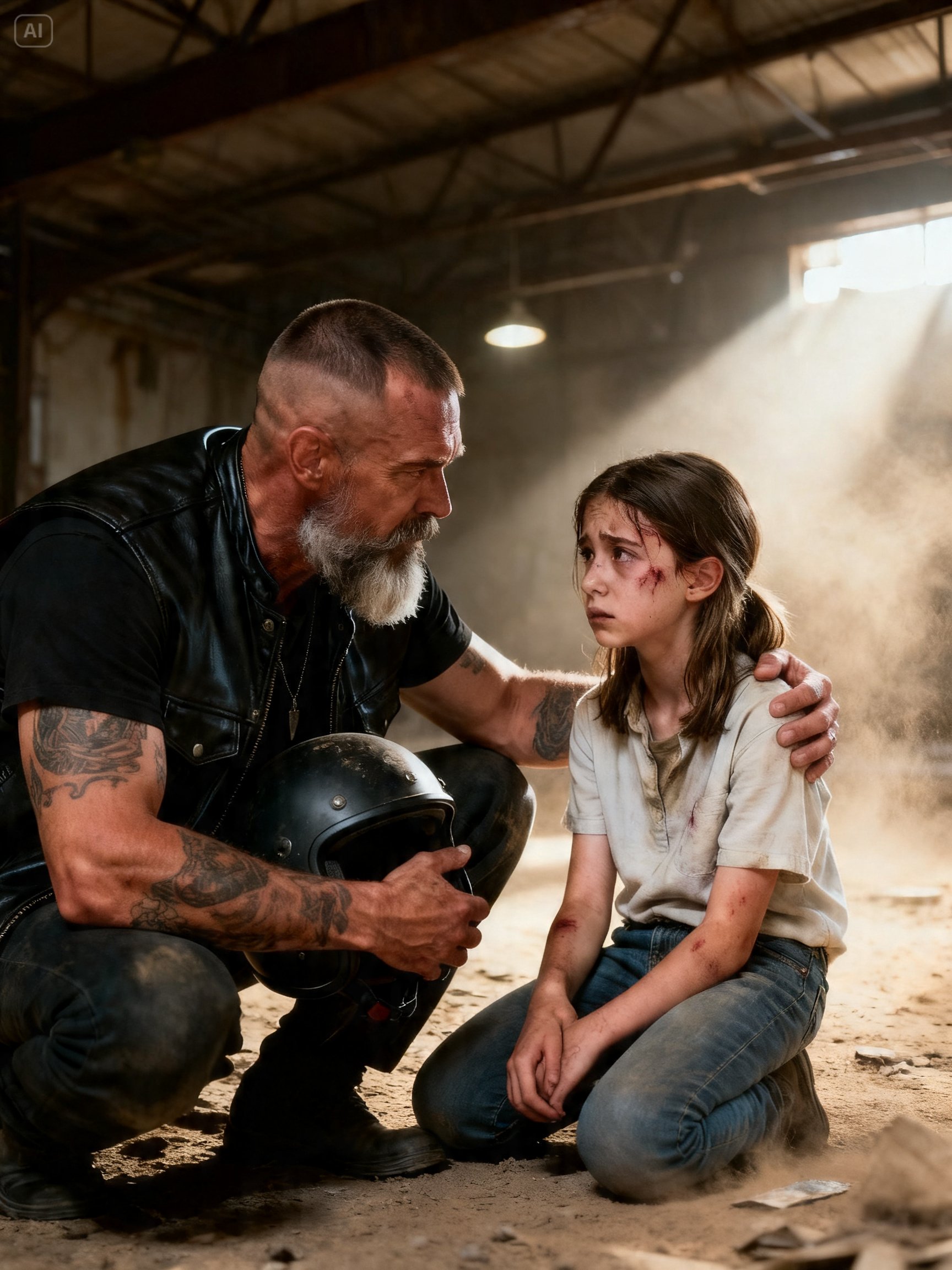 A QUIET LITTLE GIRL WAS HUMILIATED AT SCHOOL – THE NEXT MORNING, 50 HELLS ANGELS WALKED HER TO CLASS