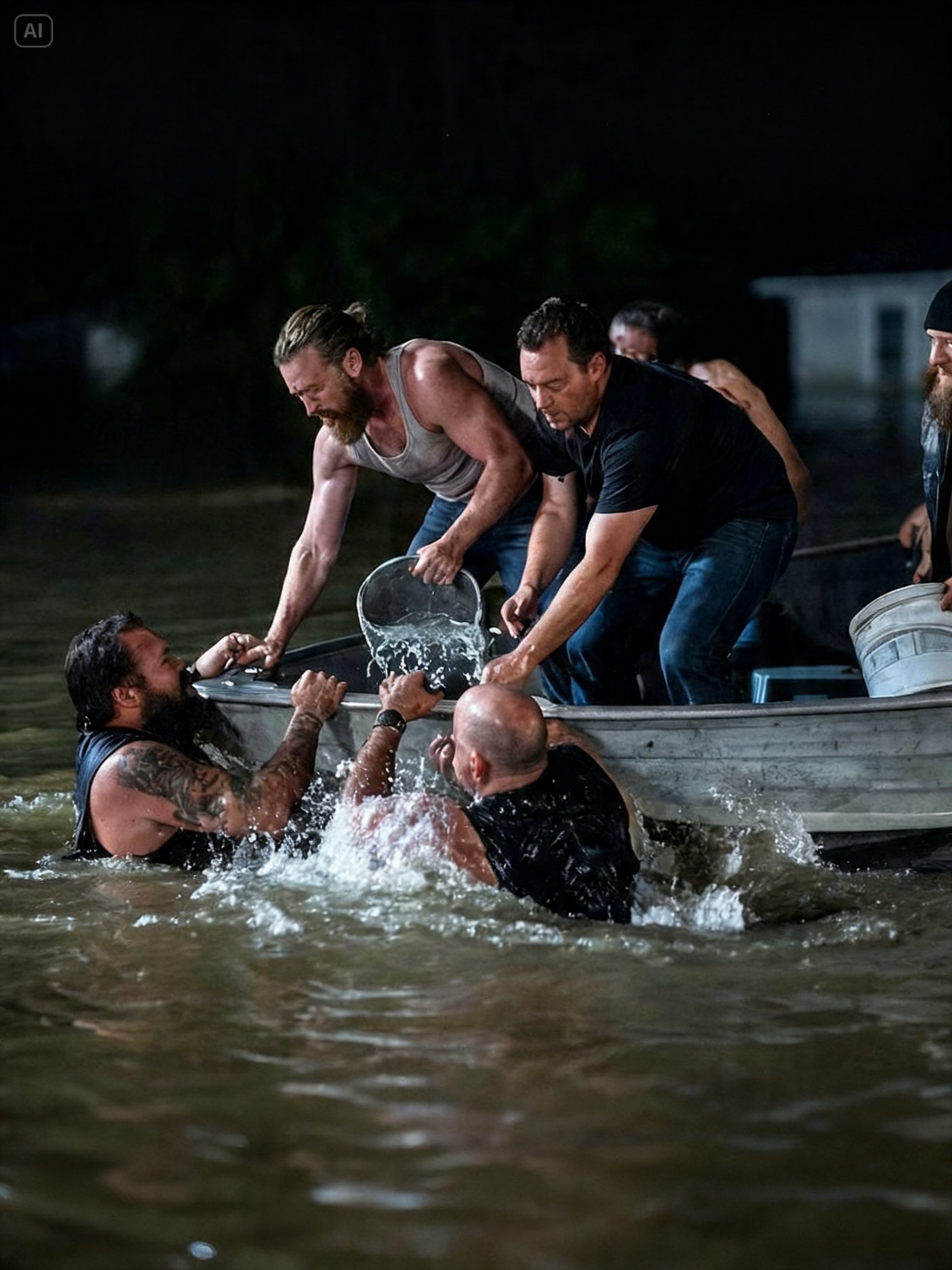 WE PULLED 10 HELLS ANGELS OUT OF DEADLY FLOODWATERS. WHAT THEY DID WHEN A RUTHLESS DEVELOPER TARGETED US WAS UNBELIEVABLE