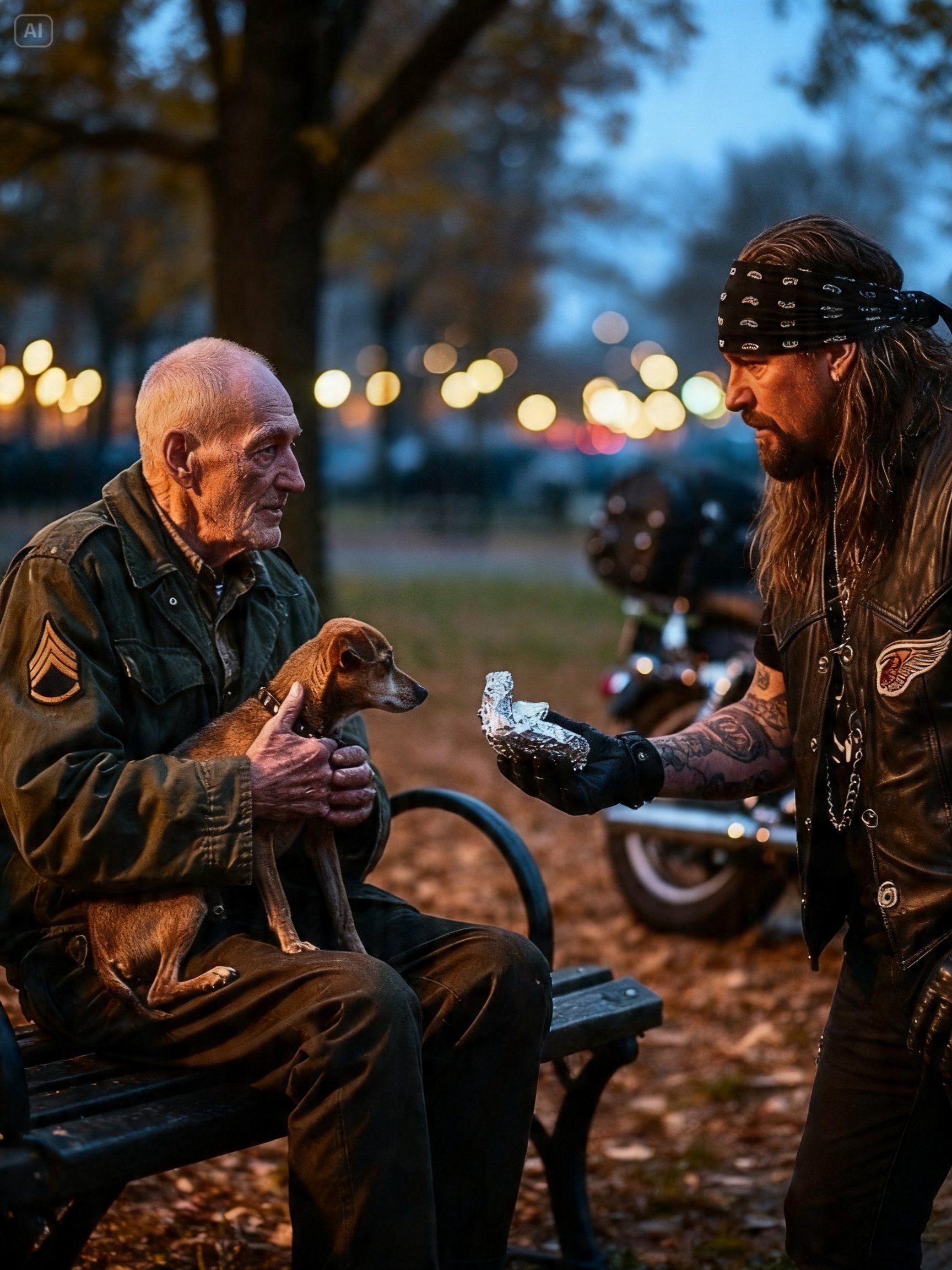 AT 88, I HADN’T EATEN FOR DAYS – MY FIRST WORDS TO THE HELLS ANGELS WERE “FEED MY DOG FIRST”