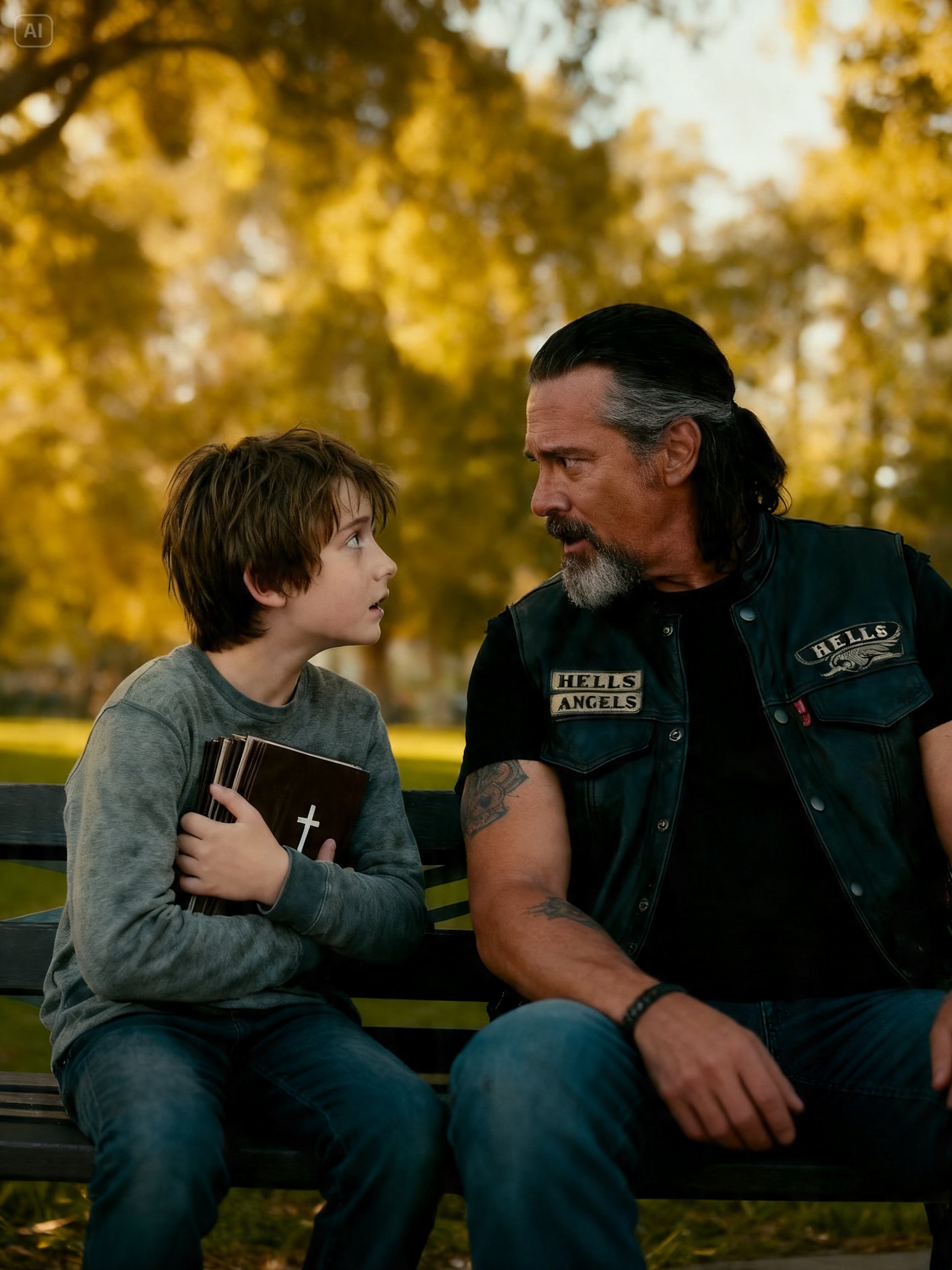 “MY TEACHER HITS ME EVERY DAY,” THE BOY WHISPERED – THEN 150 HELLS ANGELS TOOK OVER THE TOWN