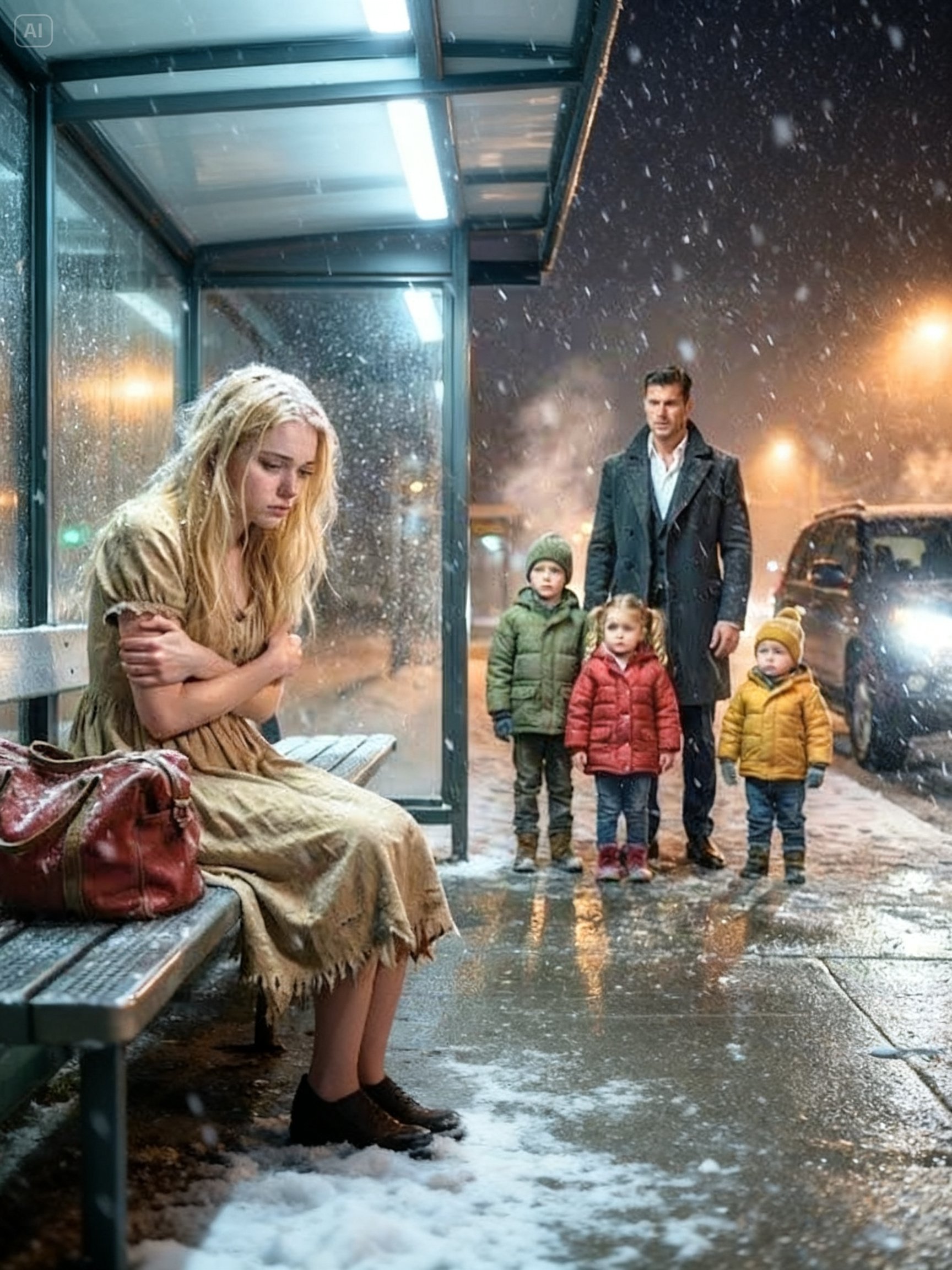 HER HUSBAND THREW HER OUT FOR BEING INFERTILE – THEN A SINGLE DAD CEO SAID, “COME WITH ME.”