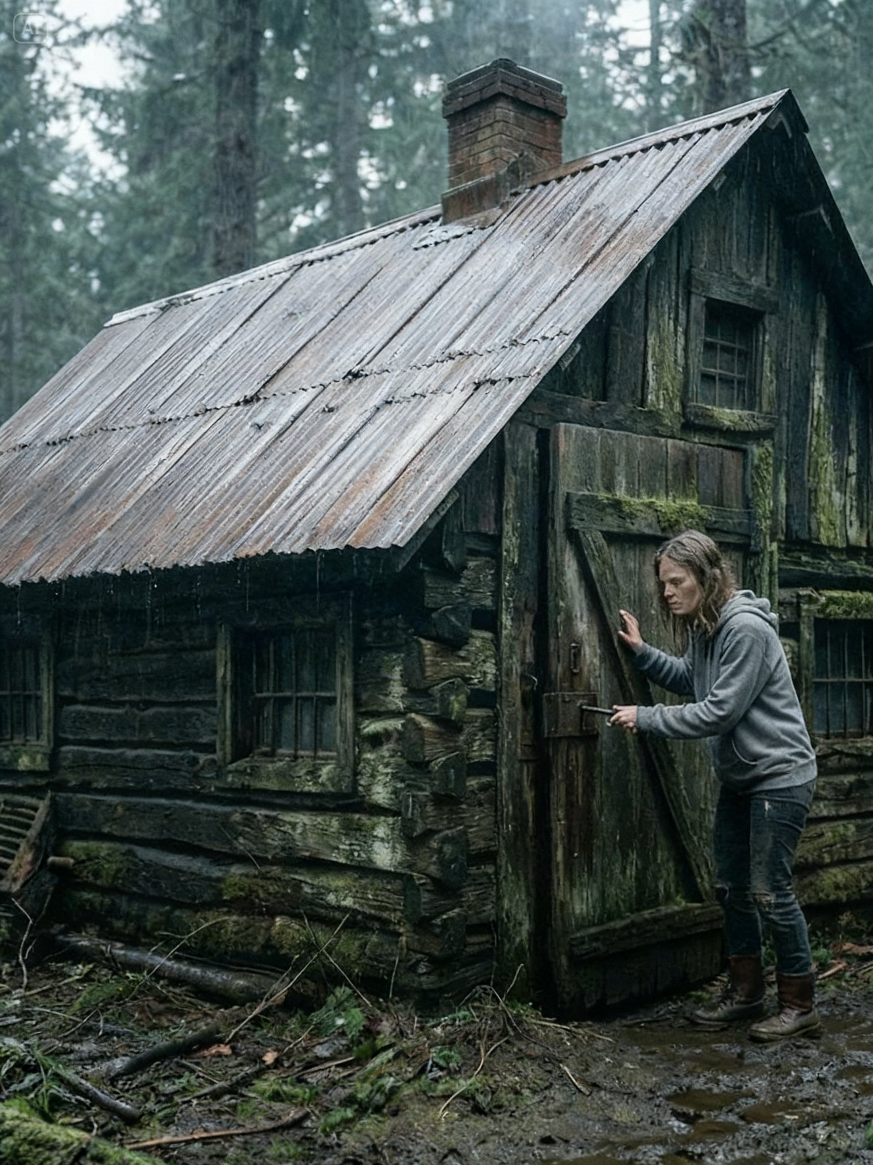 SHE THOUGHT THE CABIN WAS HER SALVATION – UNTIL THE SECRET UNDER THE FLOOR EXPOSED A DEADLY BETRAYAL