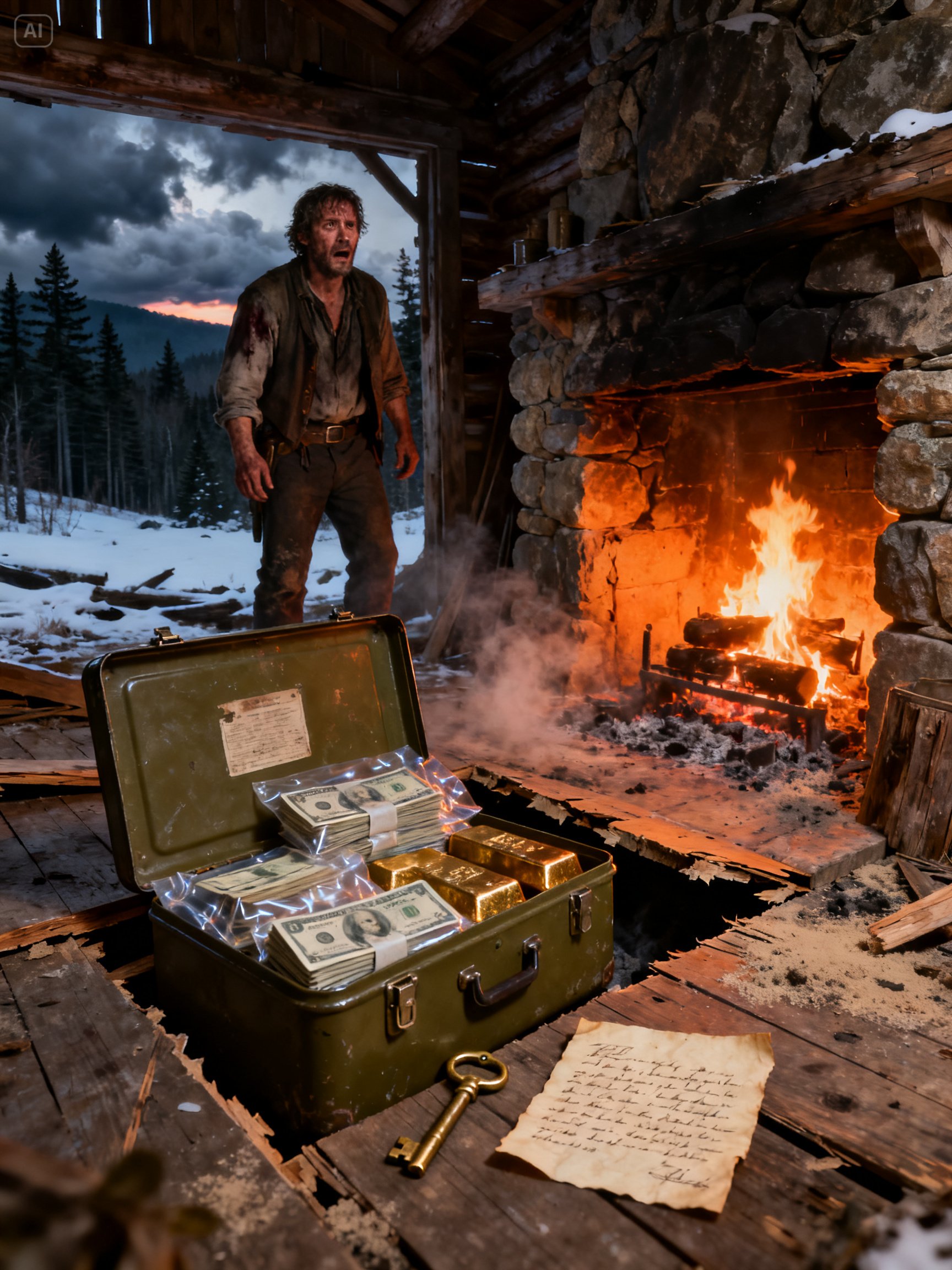 THEY THREW ME OUT BROKE – SO I HID IN MY GRANDFATHER’S RUINED CABIN AND FOUND A FORTUNE THEY NEVER SAW COMING