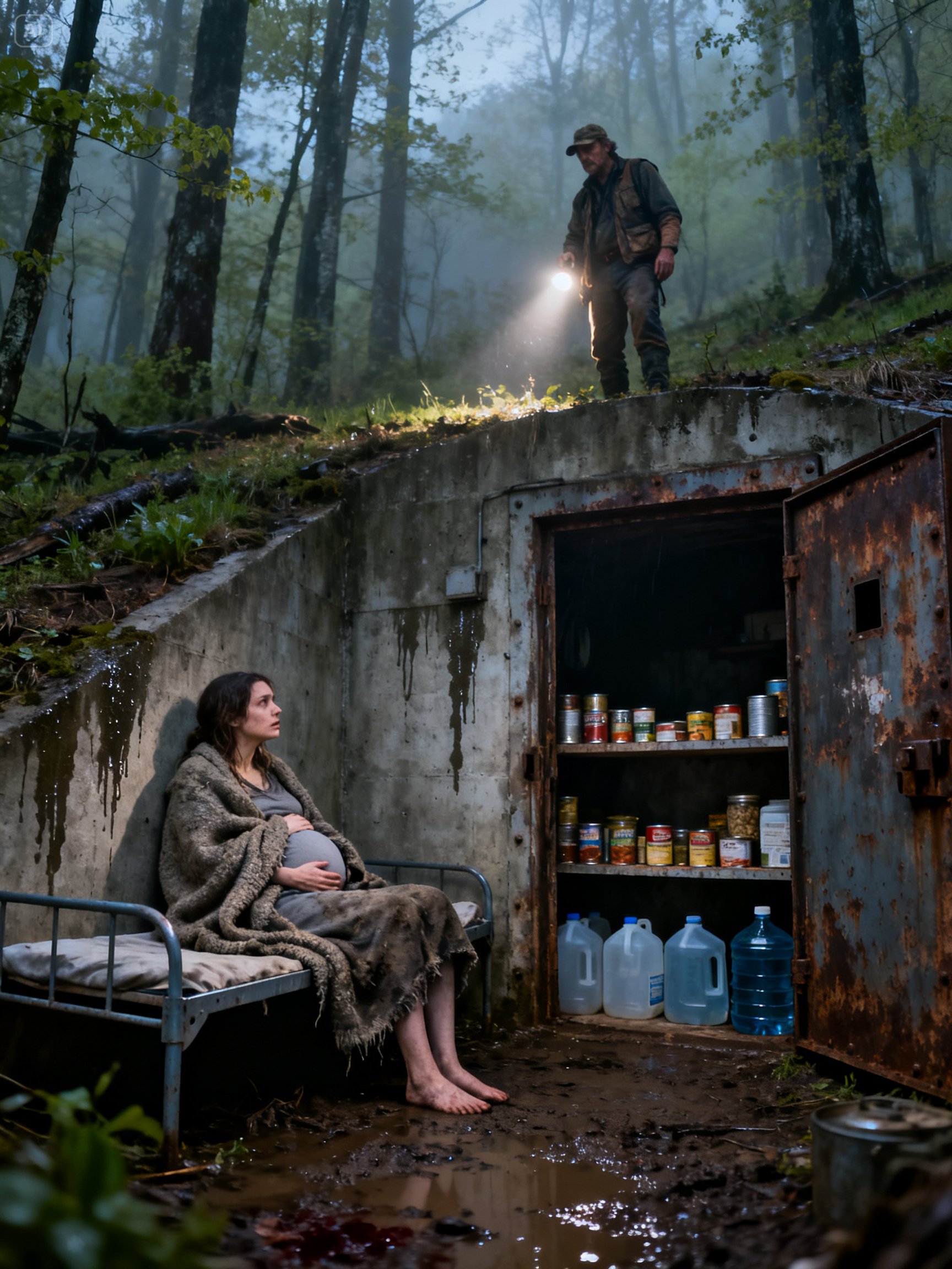 NEWLYWEDS VANISHED IN THE OZARKS – 7 MONTHS LATER THE WIFE WAS FOUND PREGNANT IN A HIDDEN BUNKER