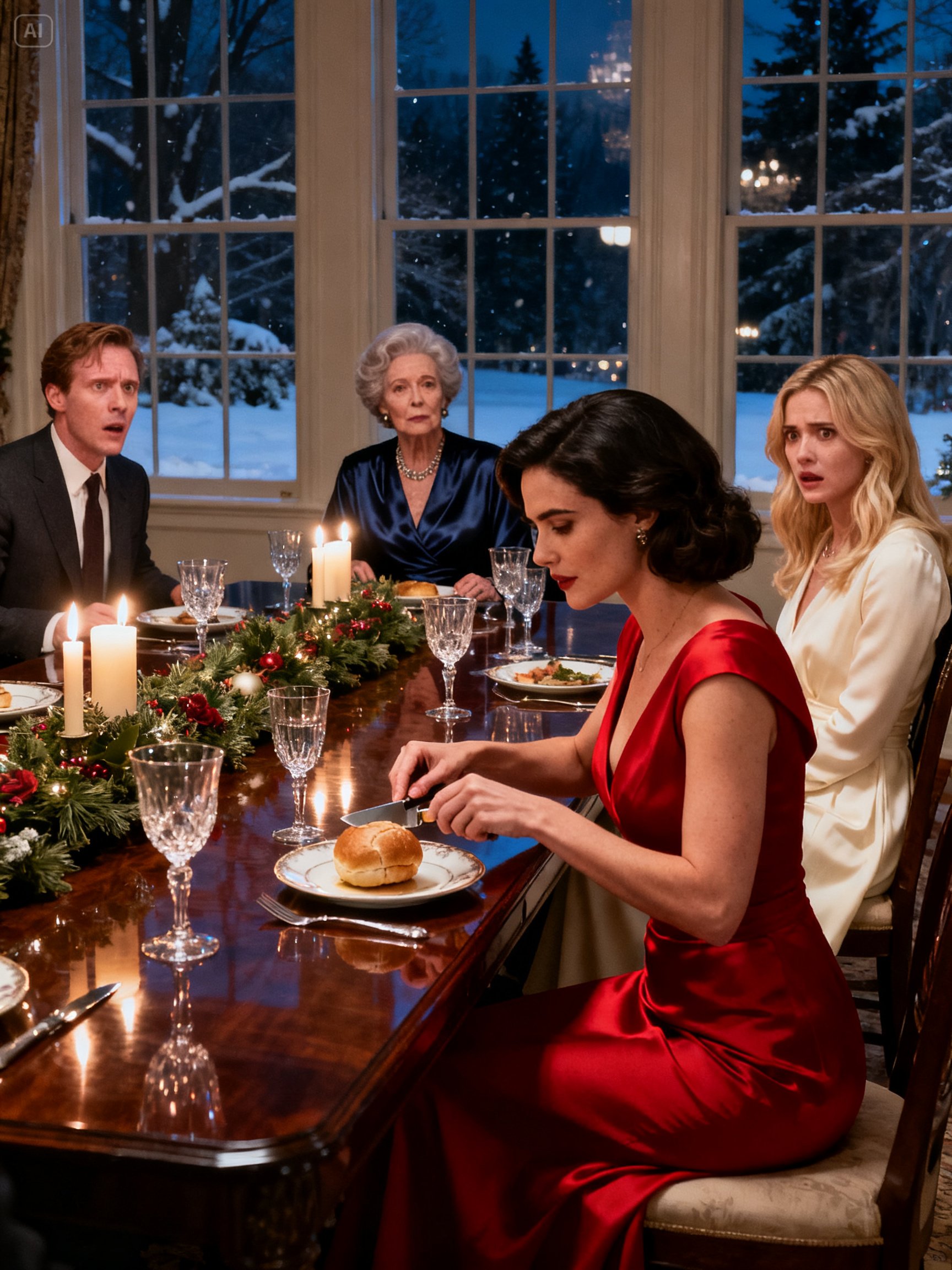 AT CHRISTMAS, MY MOTHER-IN-LAW INTRODUCED MY HUSBAND’S NEW WOMAN – SO I SMILED AND REMINDED THEM THE HOUSE WAS MINE