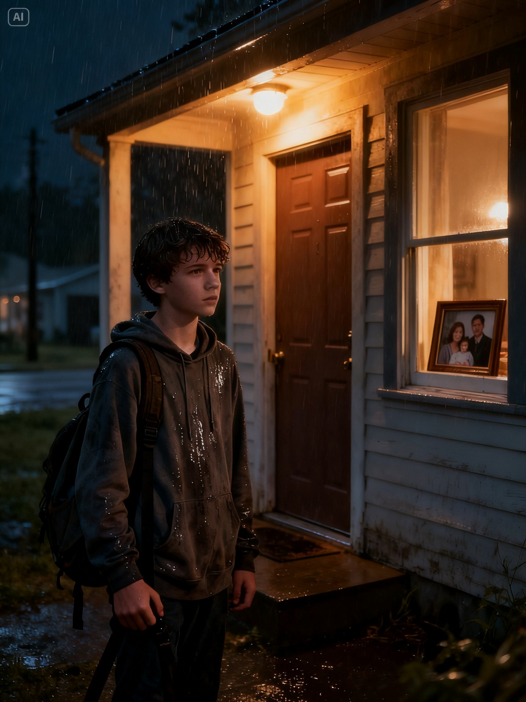AT 16, MY DAD THREW ME OUT IN THE RAIN FOR MY BROTHER’S LIE – TWO WEEKS LATER, THE TRUTH DESTROYED HIM