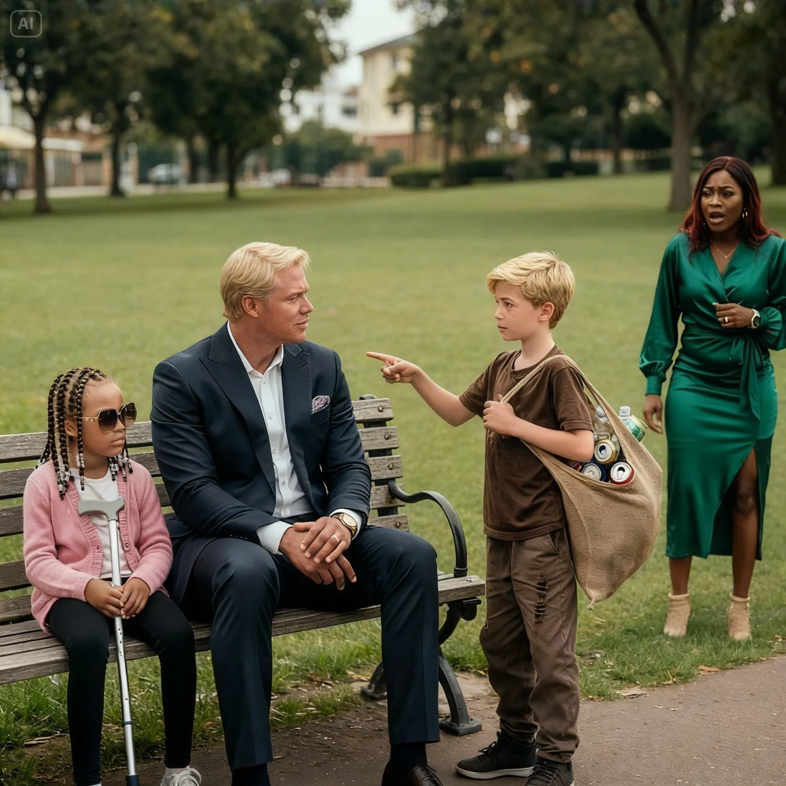 A Street Boy Told the Billionaire His Daughter Was Not Going Blind – His Wife Was Poisoning Her