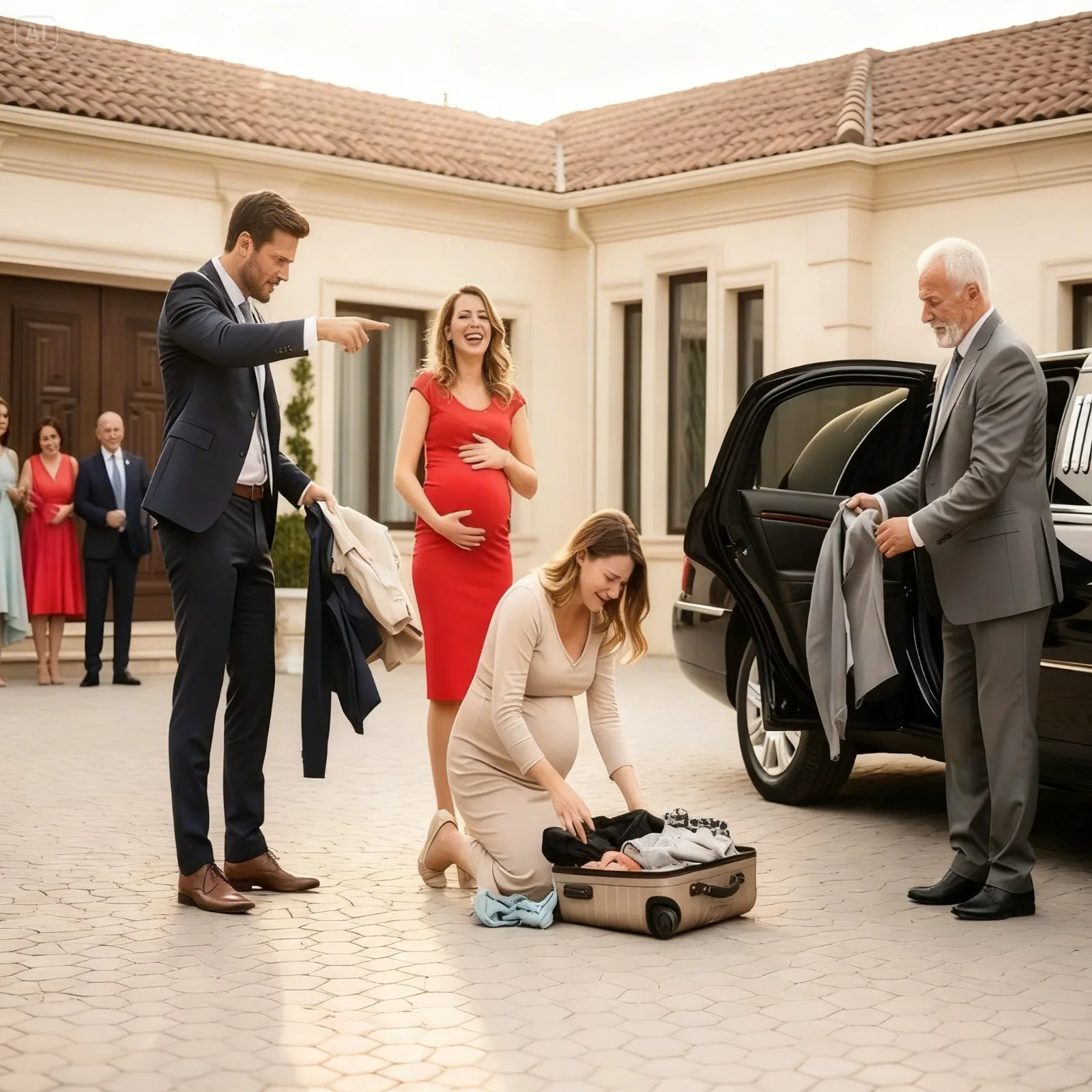 They Threw Her Out for Carrying a Daughter – Then Her CEO Father Bought Their Empire and Left Them With Nothing