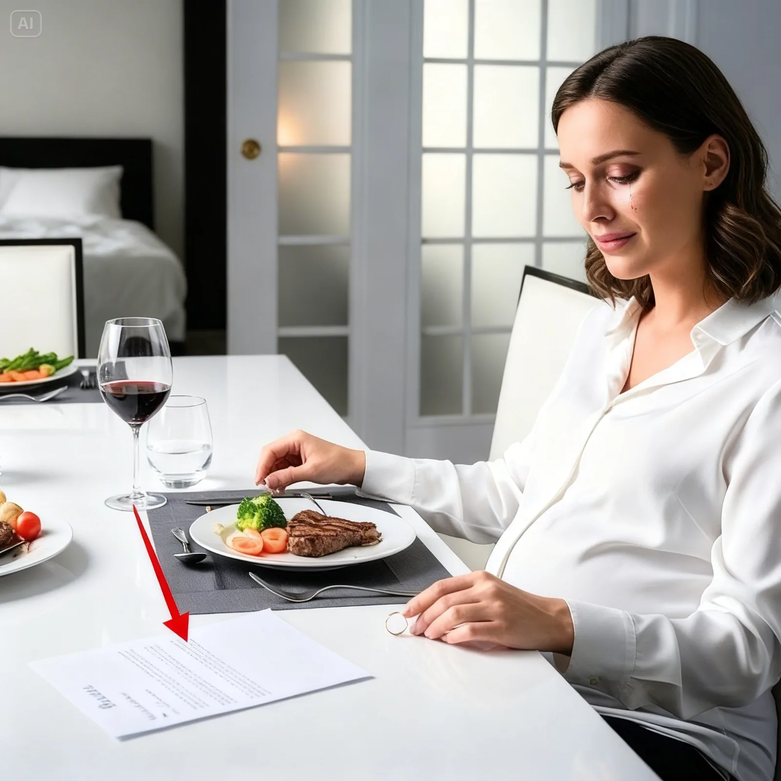 He Left His Pregnant Wife Alone on Thanksgiving – So She Left Her Ring, Walked Out, and Took the Life He Built on Lies