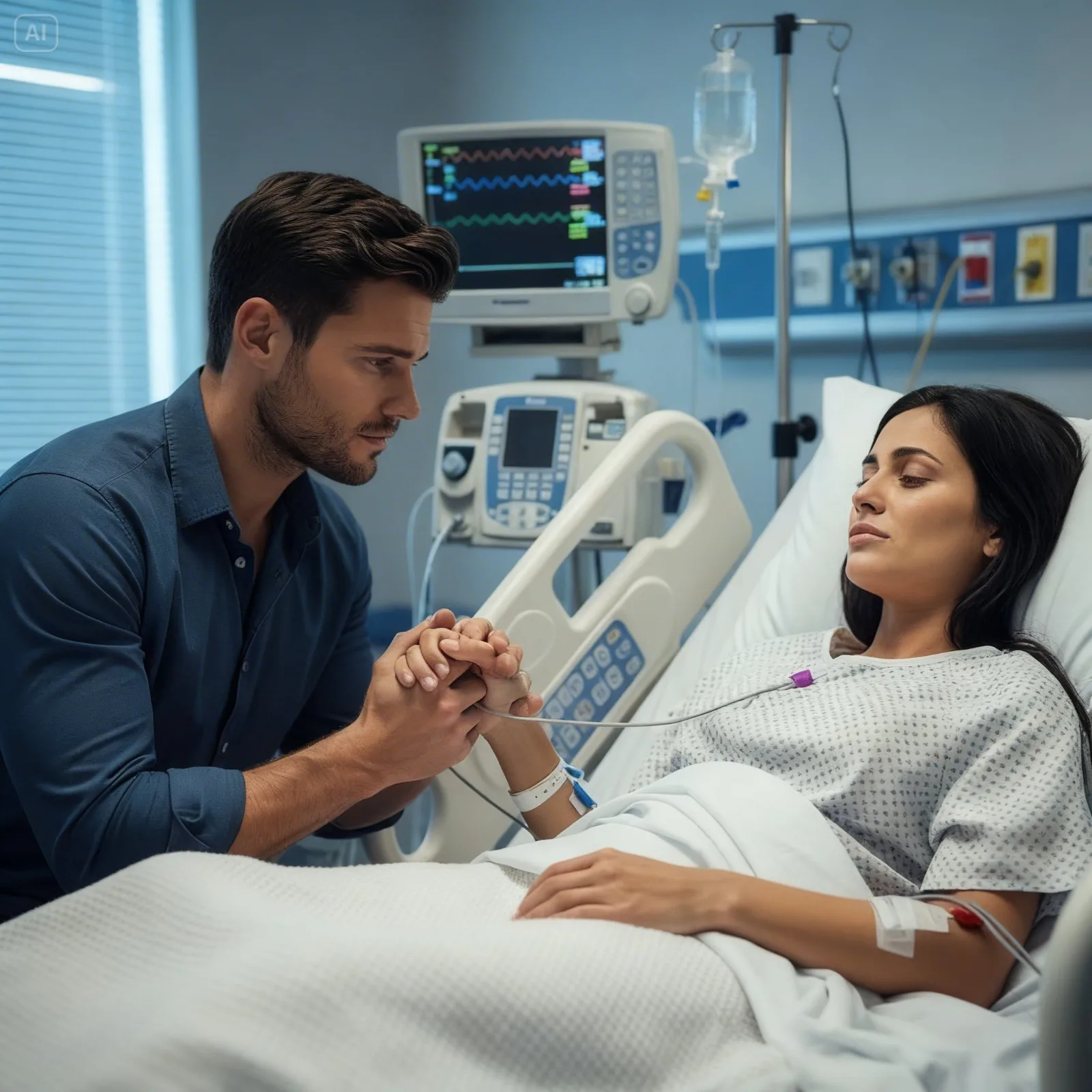 He Came to Say Goodbye to His Ex-Wife in the Hospital – But One Night of Truth Changed Everything