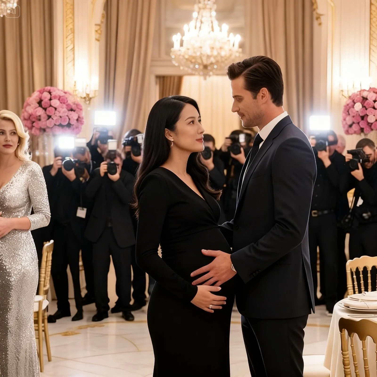 While Dining With His Mistress, the Billionaire Went Pale Seeing His Pregnant Ex-Wife Beside the Only CEO He Truly Feared