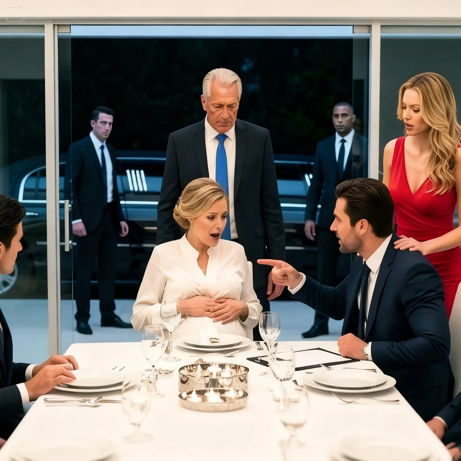 He Served Her Divorce Papers Over Dinner – So She Signed Them, Then Unleashed the Father He Never Saw Coming