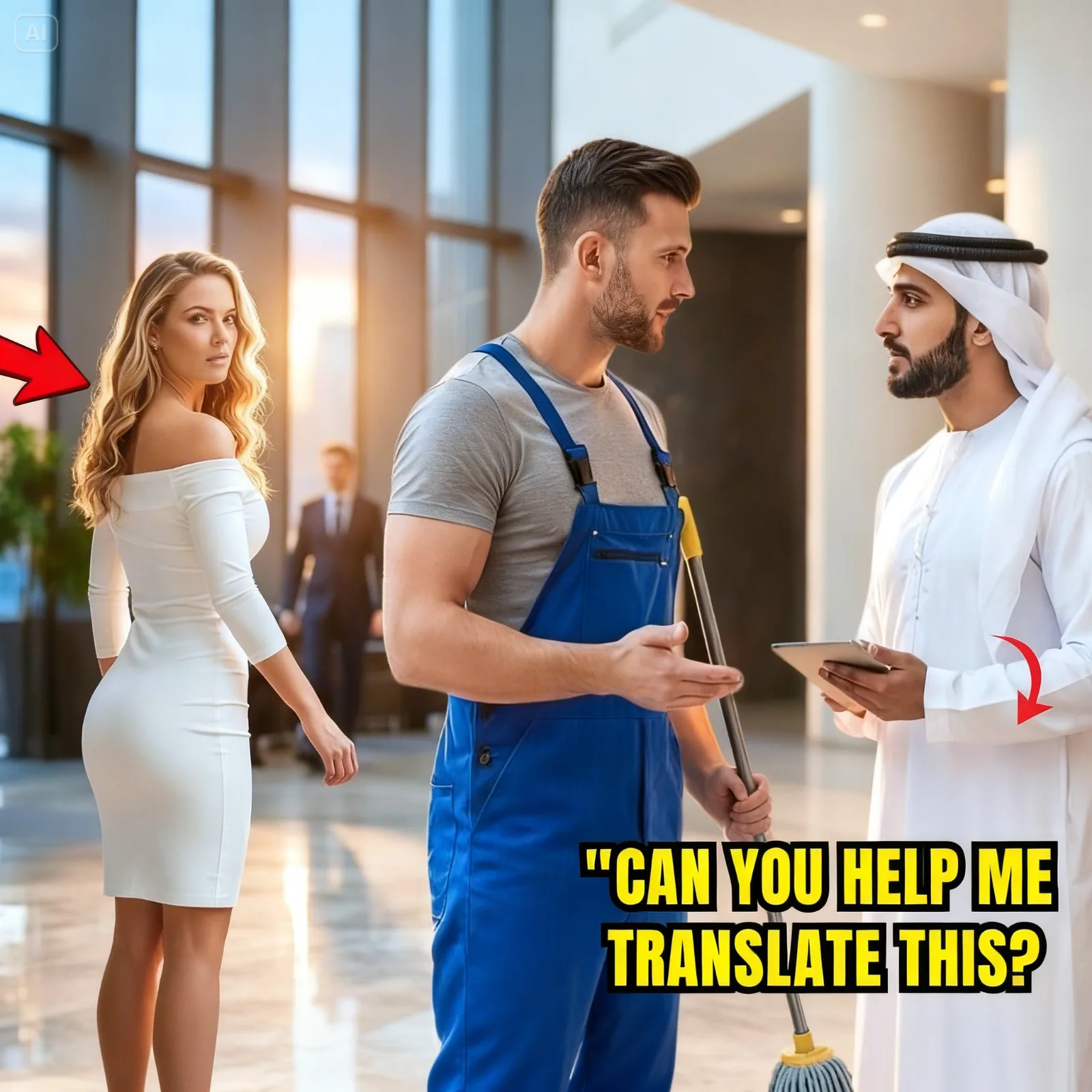 The CEO Heard the Single Dad Janitor Speak 9 Languages – What She Did Next Exposed the Whole Office